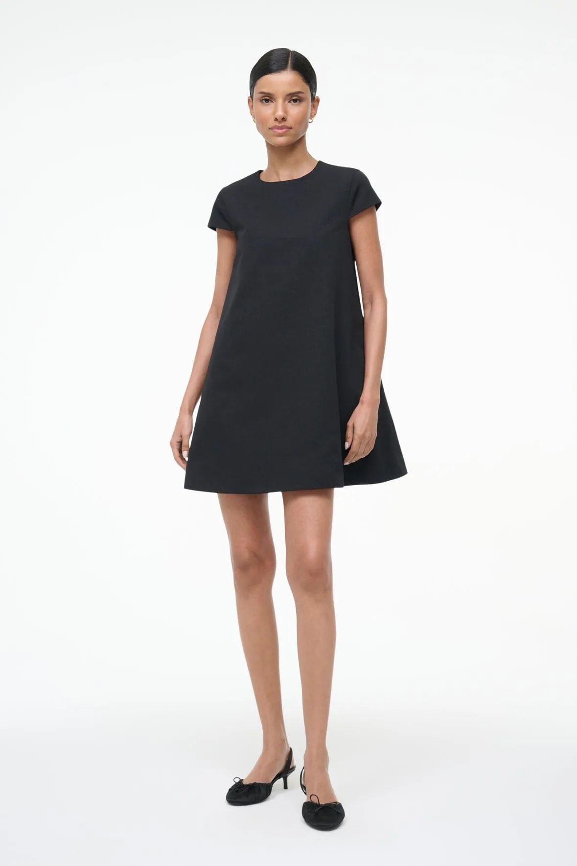 MIA DRESS | BLACK sold by STAUD product image thumbnail 3