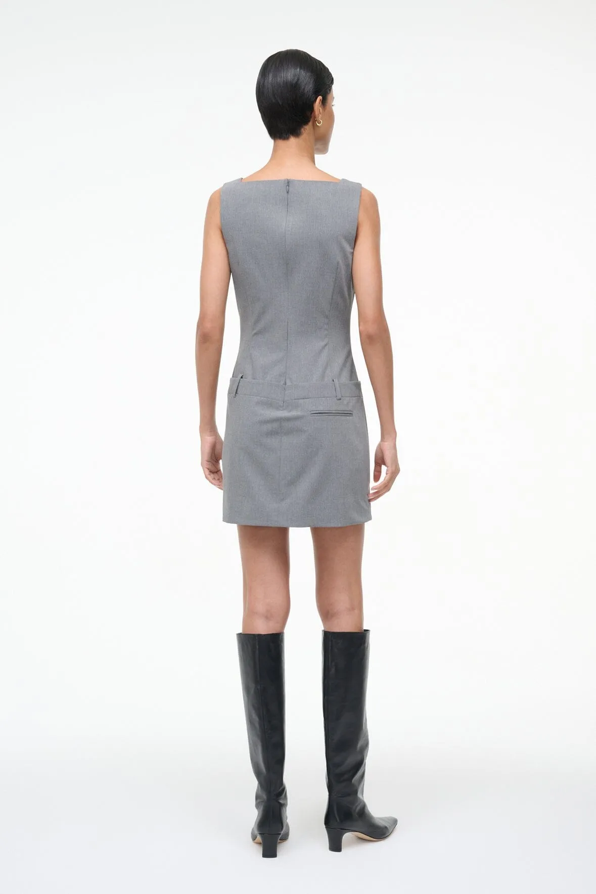 SKYLA DRESS | STATIC sold by STAUD product image thumbnail 4