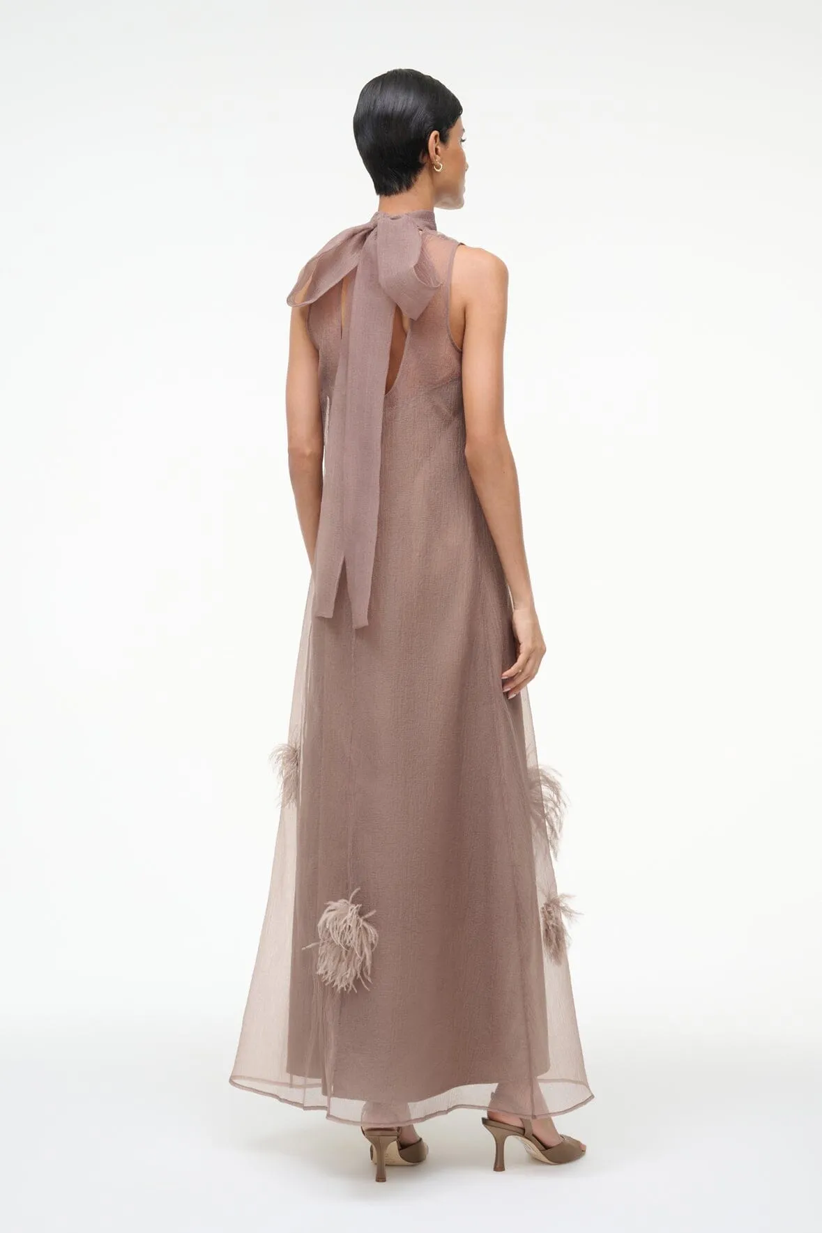ALBEE DRESS | TRUFFLE sold by STAUD product image thumbnail 2
