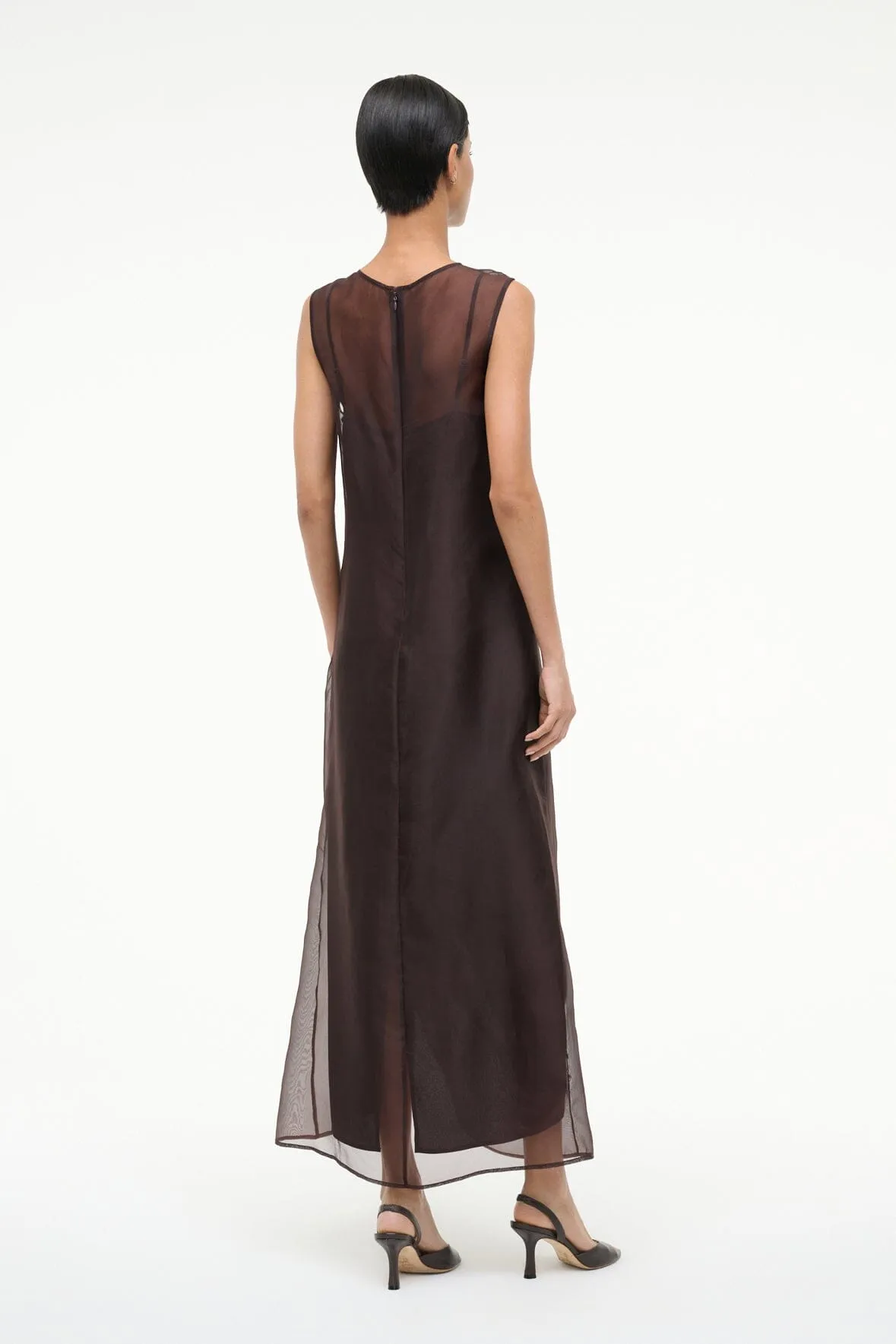 VIOLA DRESS | EARTH sold by STAUD product image thumbnail 4