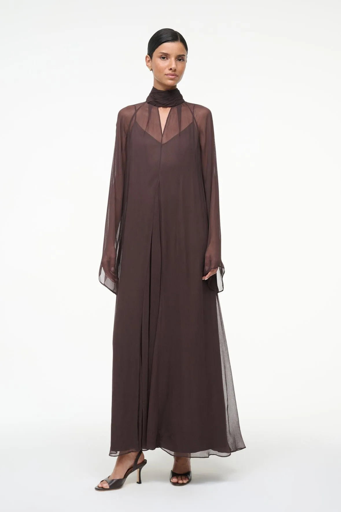 ESTHER MAXI DRESS | EARTH sold by STAUD product image thumbnail 3