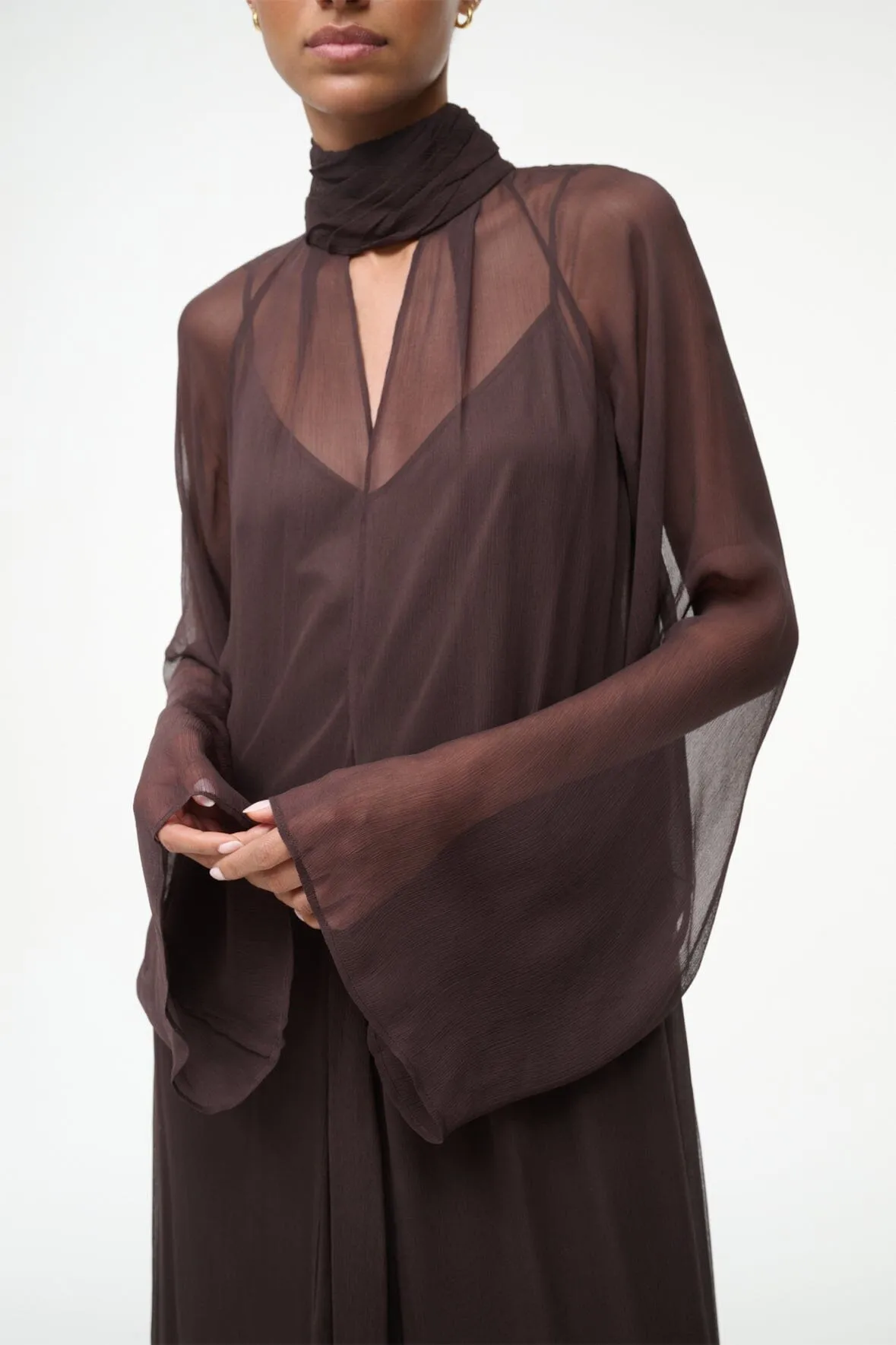 ESTHER MAXI DRESS | EARTH sold by STAUD product image thumbnail 4