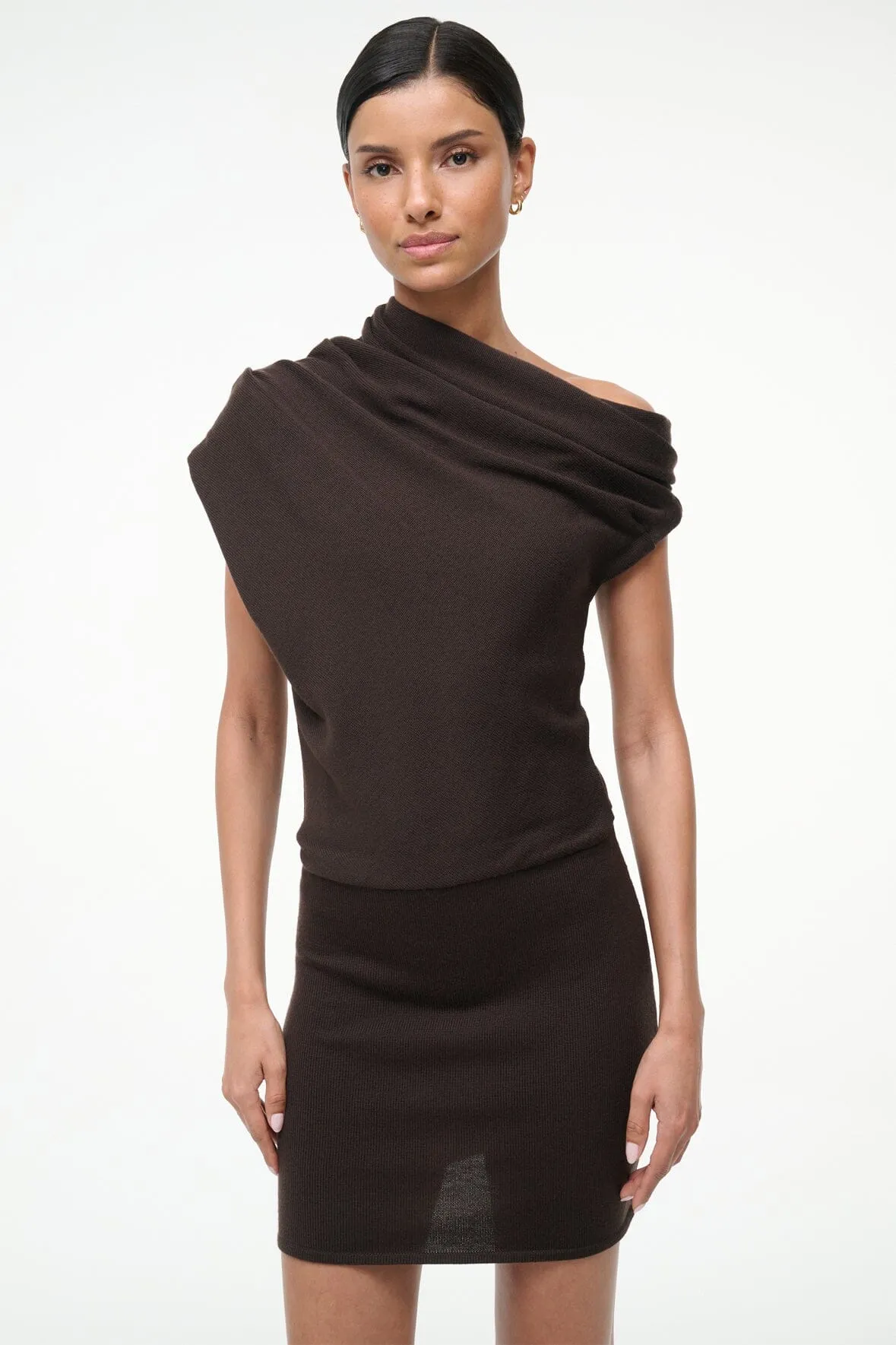 MABEL MINI DRESS | EARTH sold by STAUD product image thumbnail 2