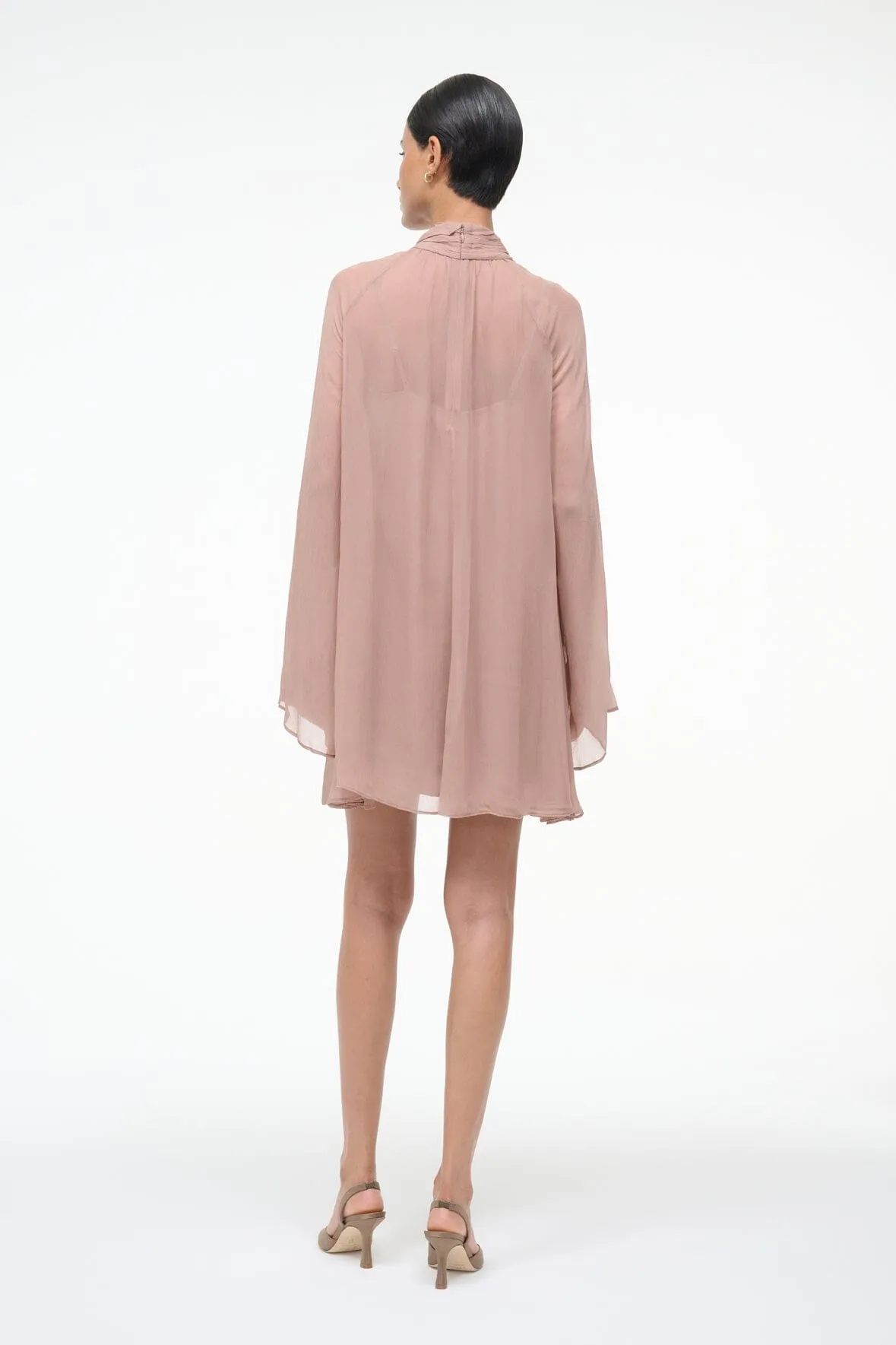 ESTHER MINI DRESS | TAUPE sold by STAUD product image thumbnail 3