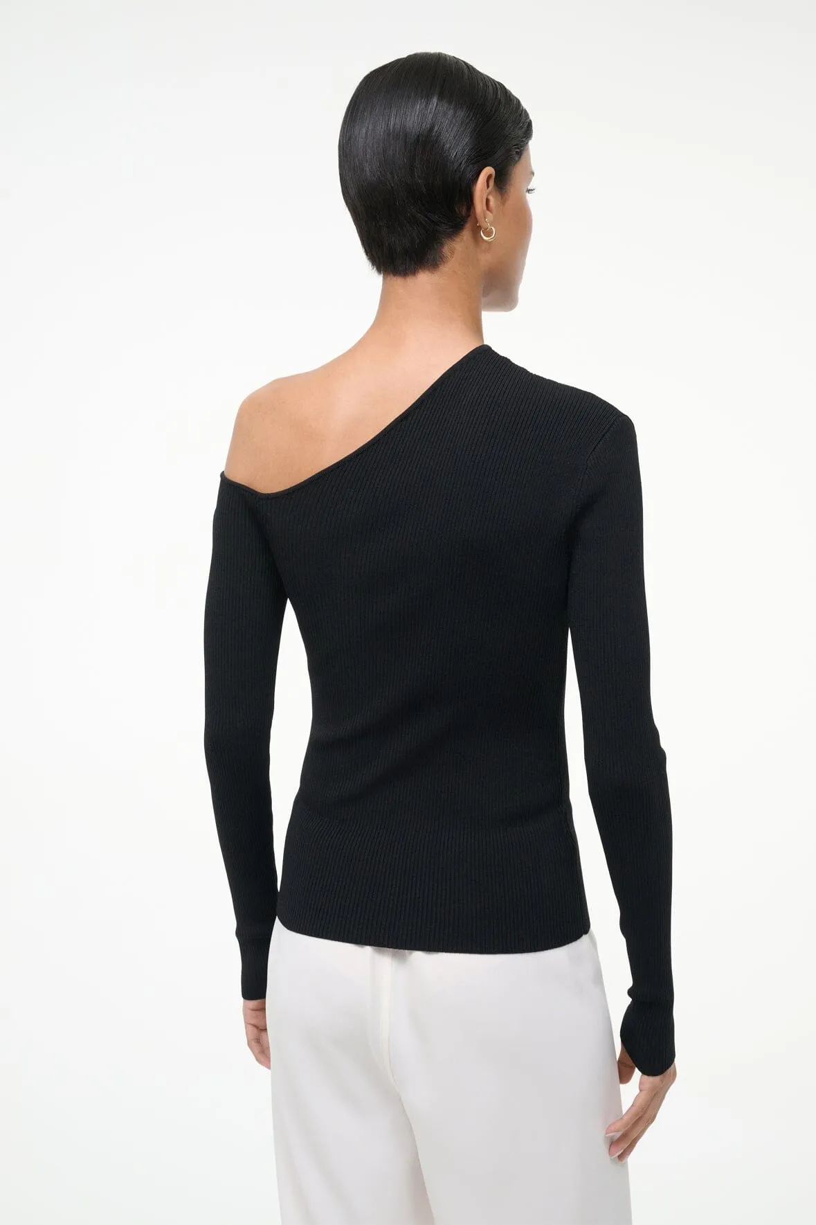 LOIS TOP | BLACK sold by STAUD product image thumbnail 3