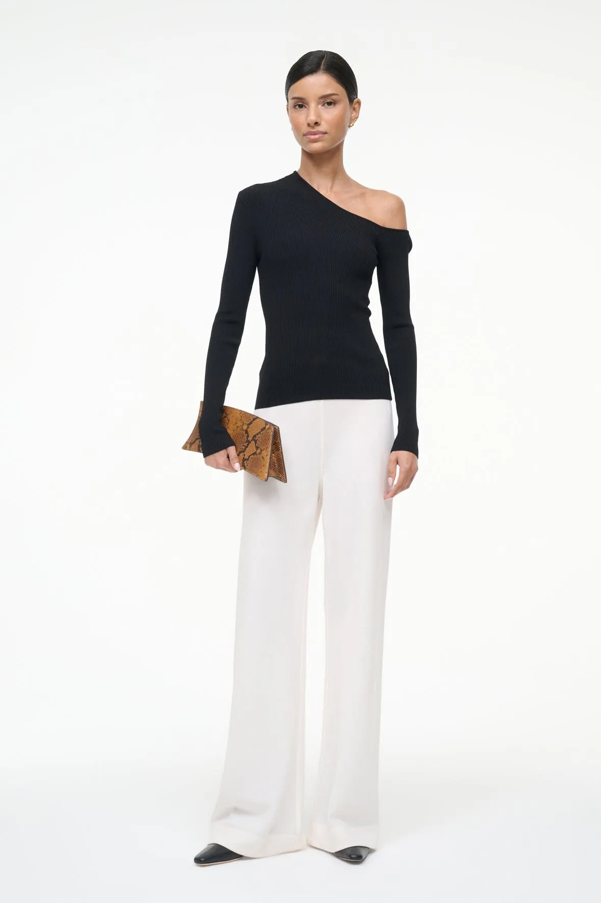 LOIS TOP | BLACK sold by STAUD product image thumbnail 4