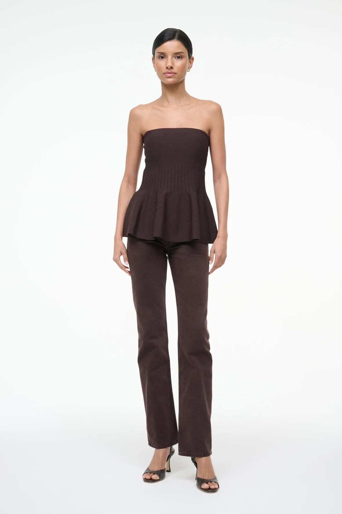 EVIE TOP | EARTH sold by STAUD product image thumbnail 4
