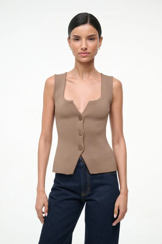 MARISA TOP | TAUPE sold by STAUD