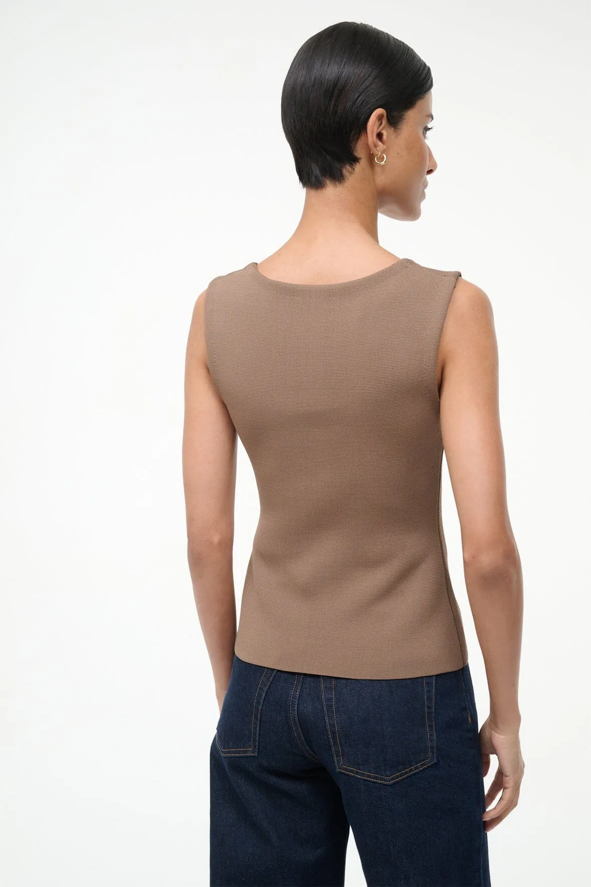 MARISA TOP | TAUPE sold by STAUD product image thumbnail 3