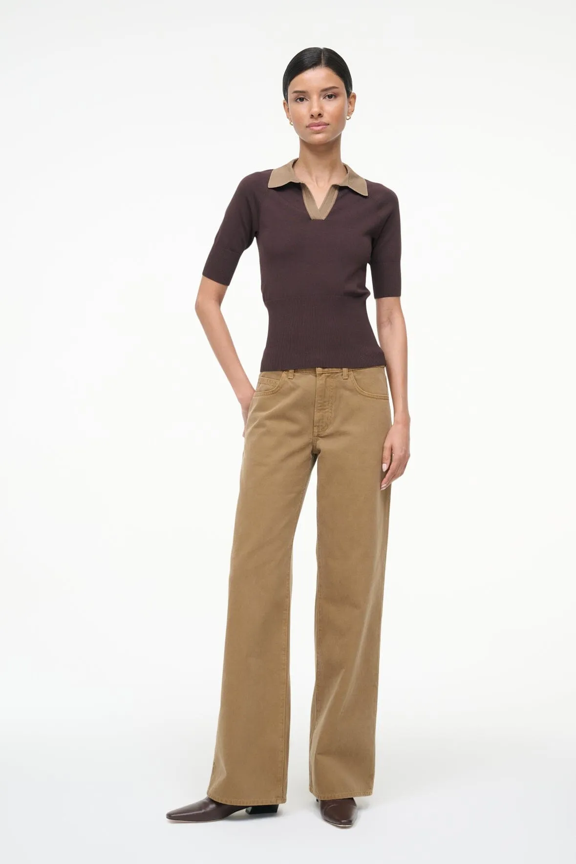 GENE TOP | EARTH TAUPE sold by STAUD product image thumbnail 2