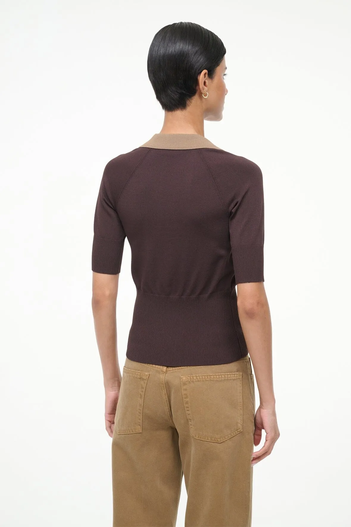 GENE TOP | EARTH TAUPE sold by STAUD product image thumbnail 3