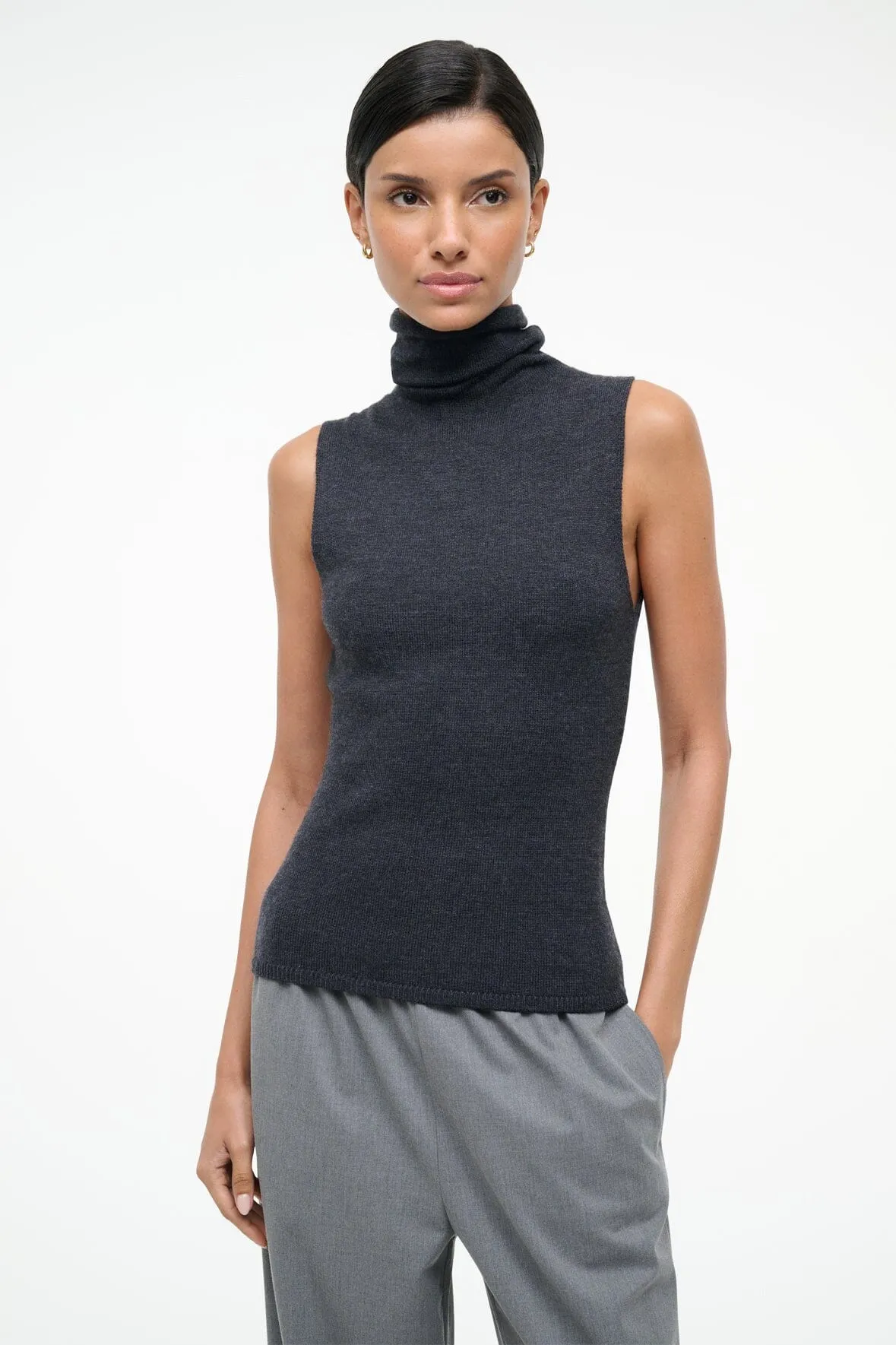 CANAL TOP | CHARCOAL sold by STAUD product image thumbnail 3