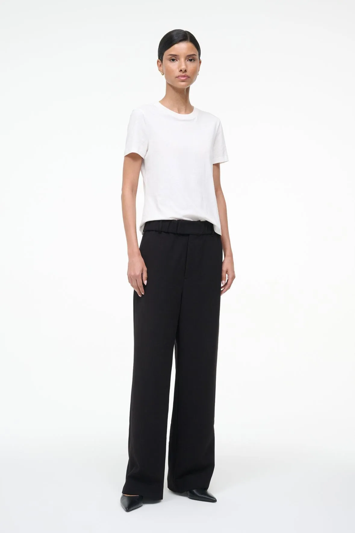JEROME PANT | BLACK sold by STAUD product image thumbnail 3