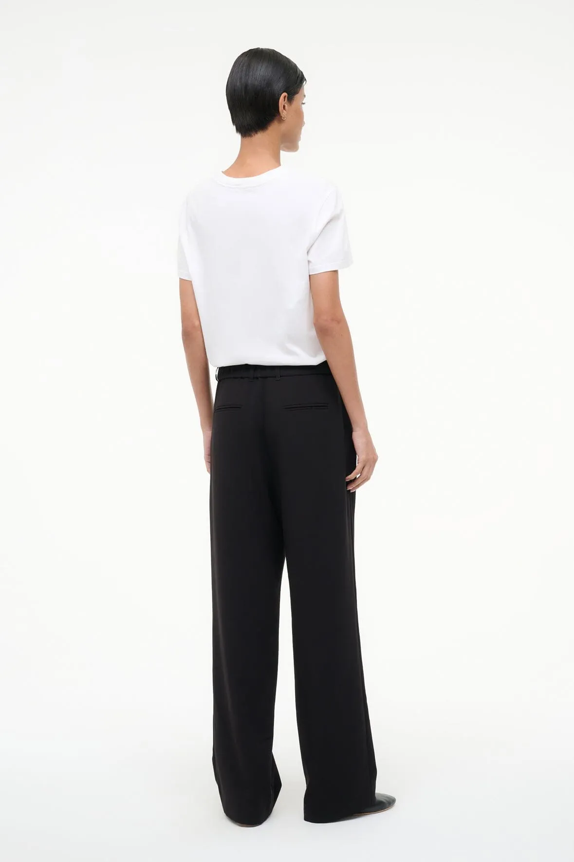 JEROME PANT | BLACK sold by STAUD product image thumbnail 4