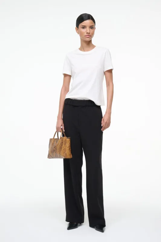 JEROME PANT | BLACK sold by STAUD