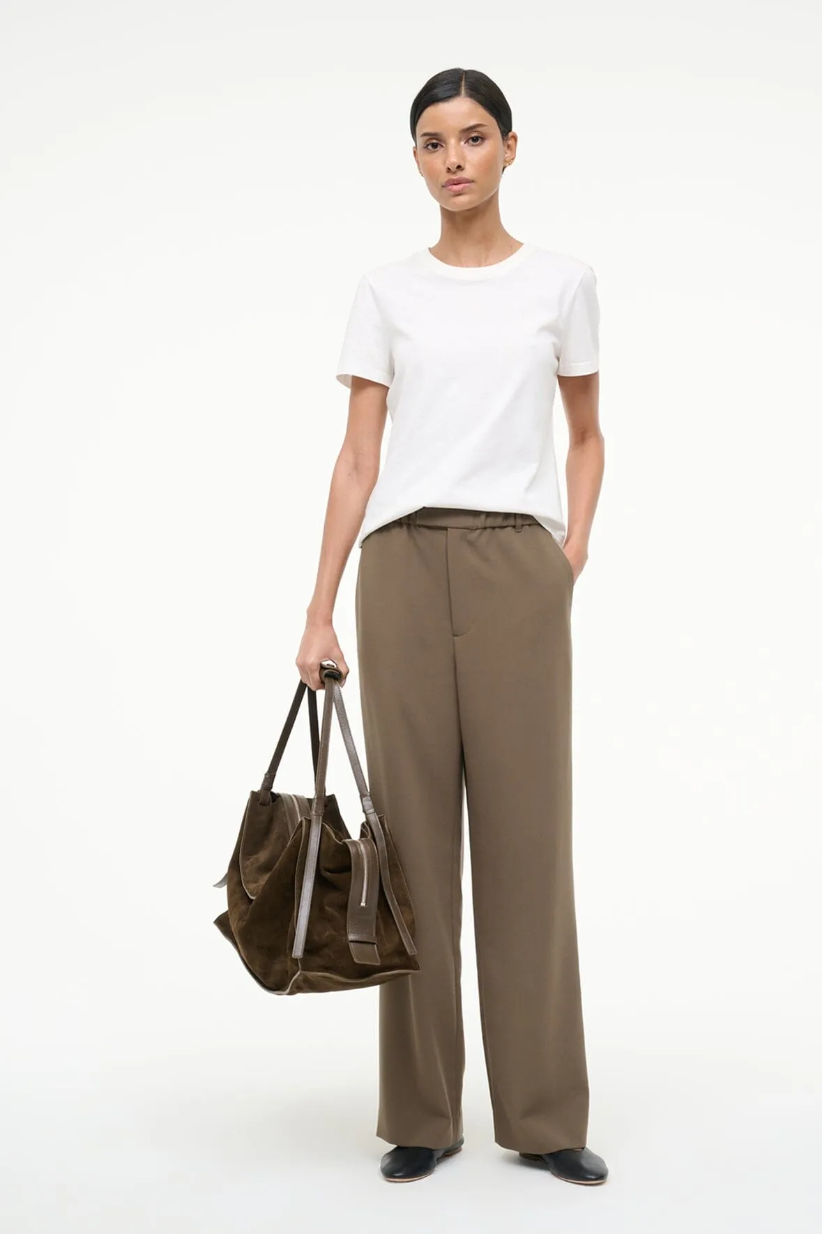 JEROME PANT | TRUFFLE sold by STAUD