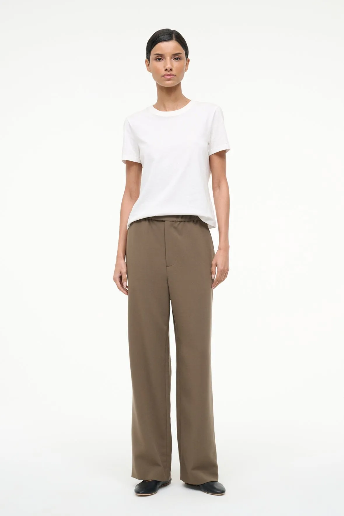 JEROME PANT | TRUFFLE sold by STAUD product image thumbnail 3