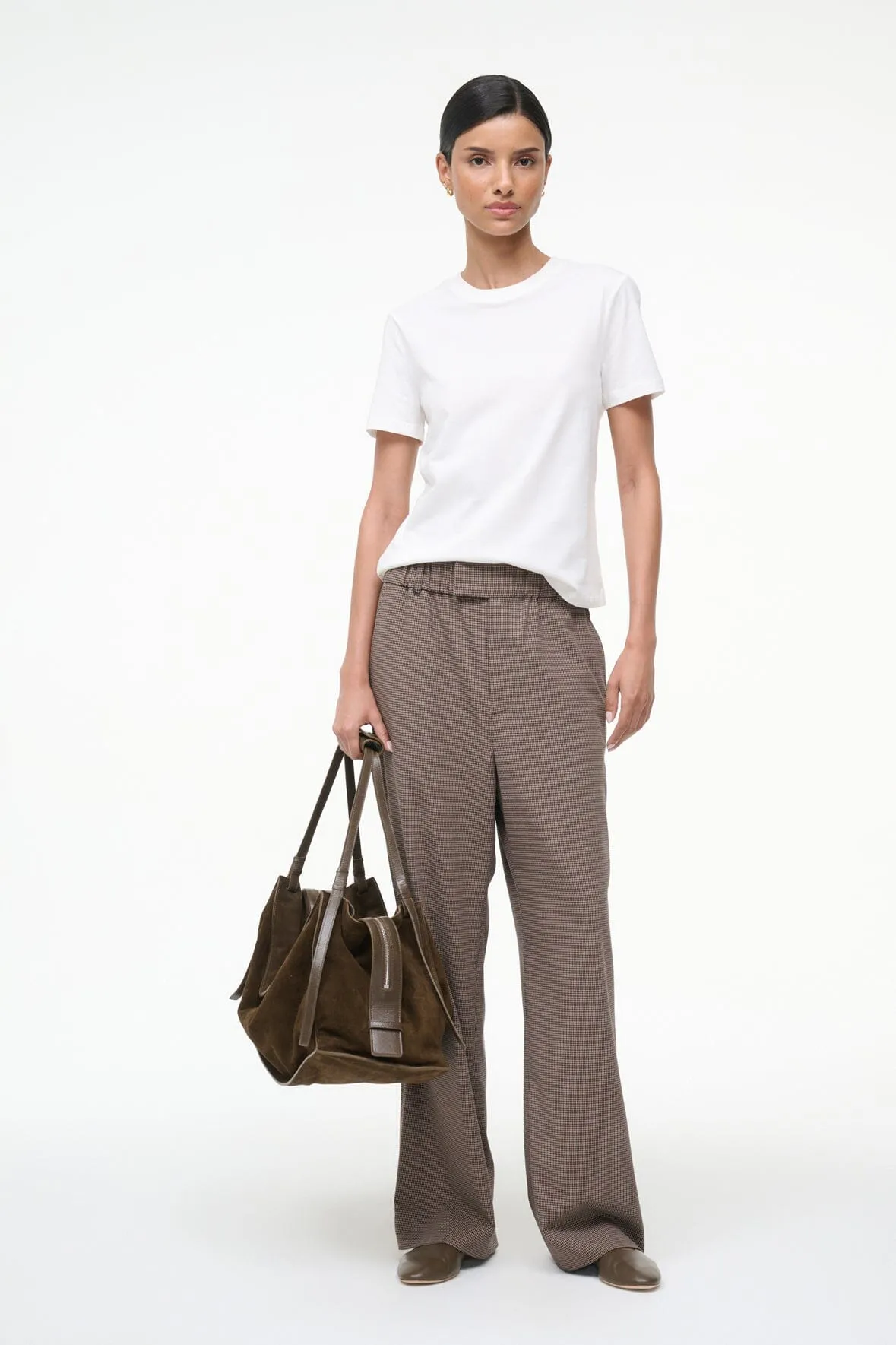 JEROME PANT | HOUNDSTOOTH sold by STAUD