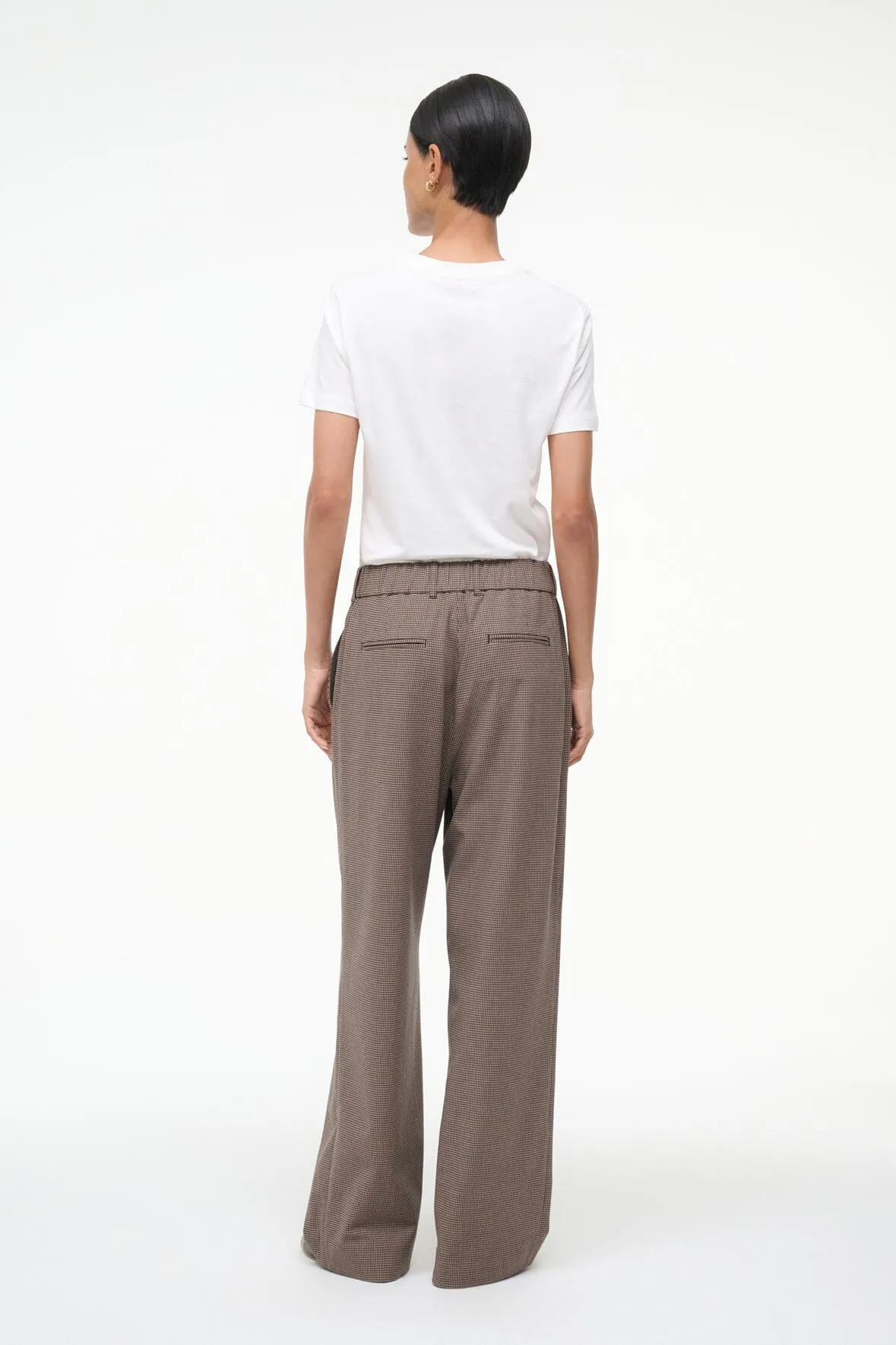 JEROME PANT | HOUNDSTOOTH sold by STAUD product image thumbnail 3