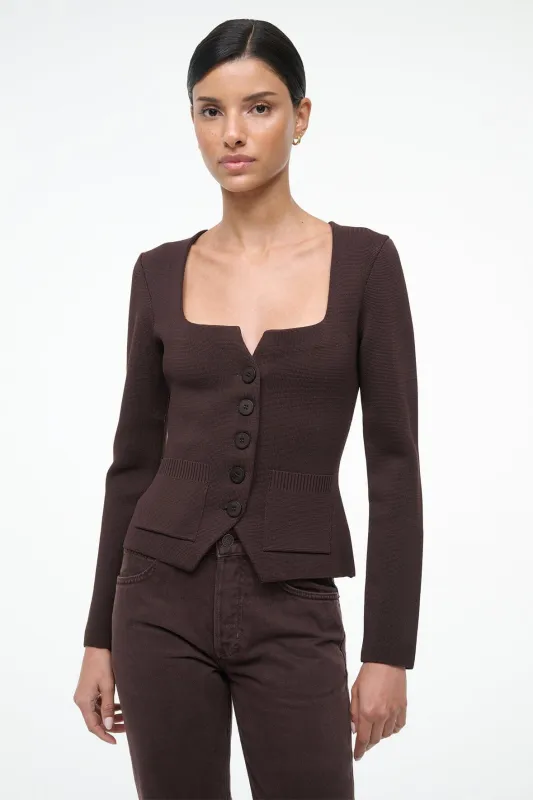 RACHELA TOP | EARTH sold by STAUD