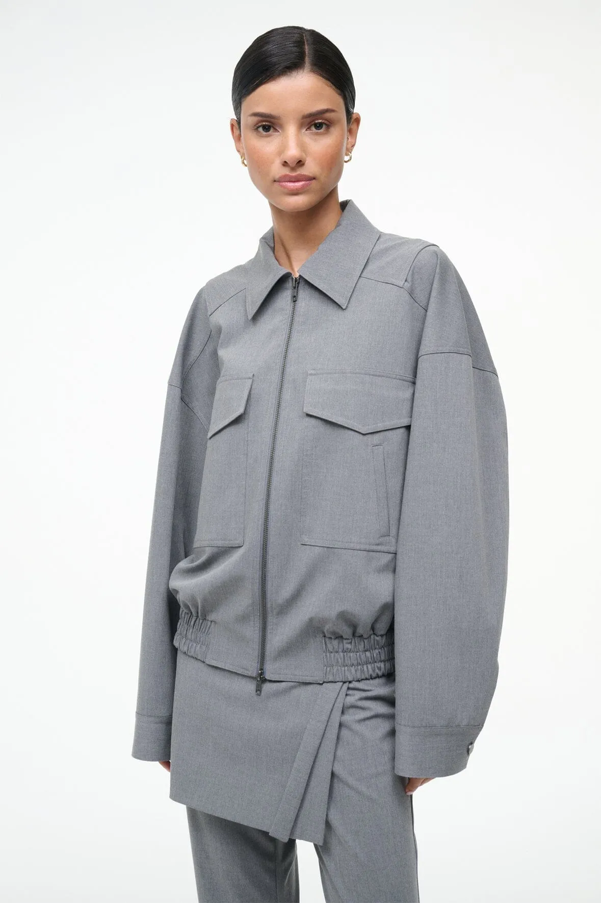 EUGENE JACKET | STATIC sold by STAUD product image thumbnail 3