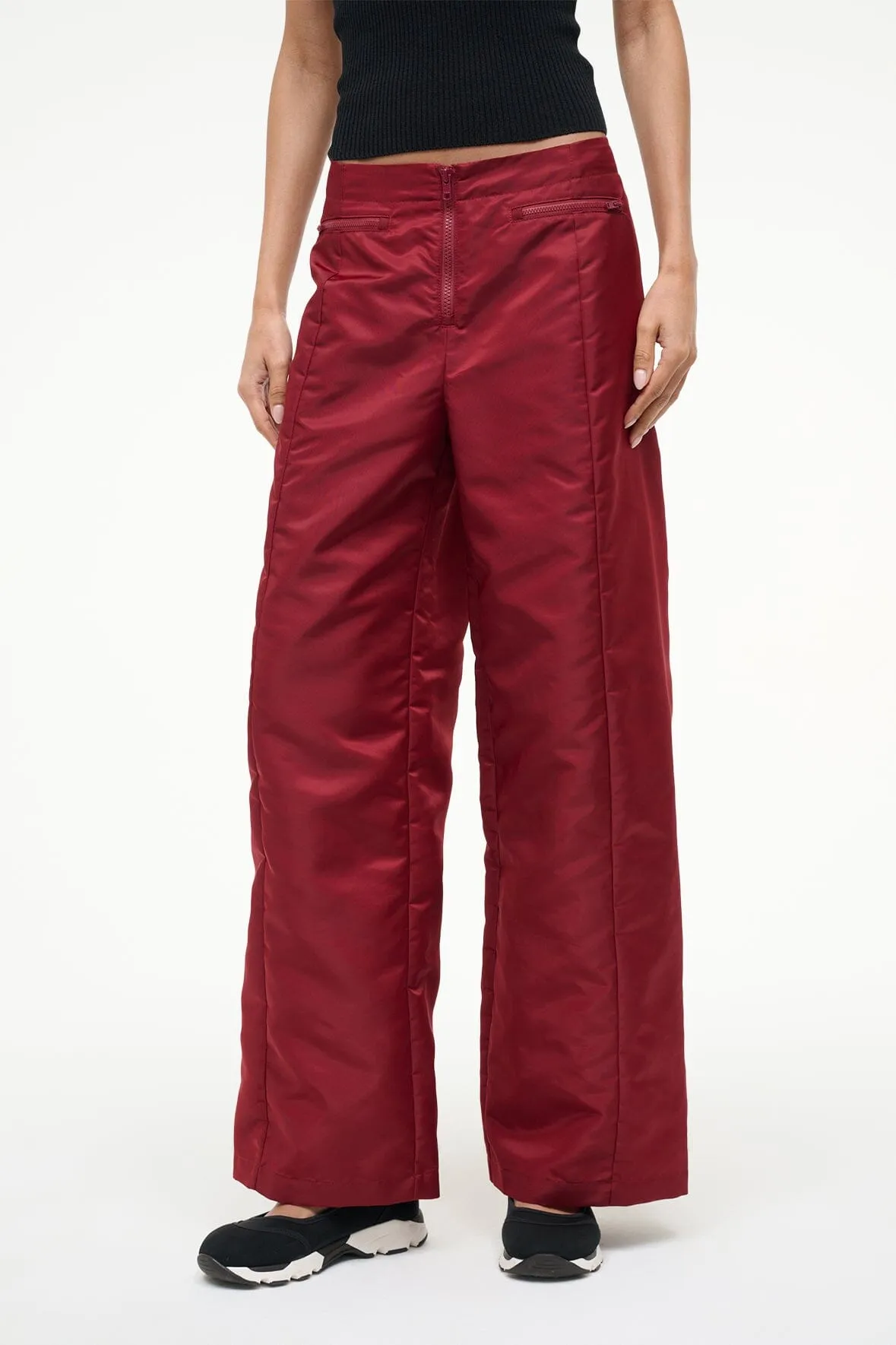 ACTION PANT | DEEP RED sold by STAUD product image thumbnail 4