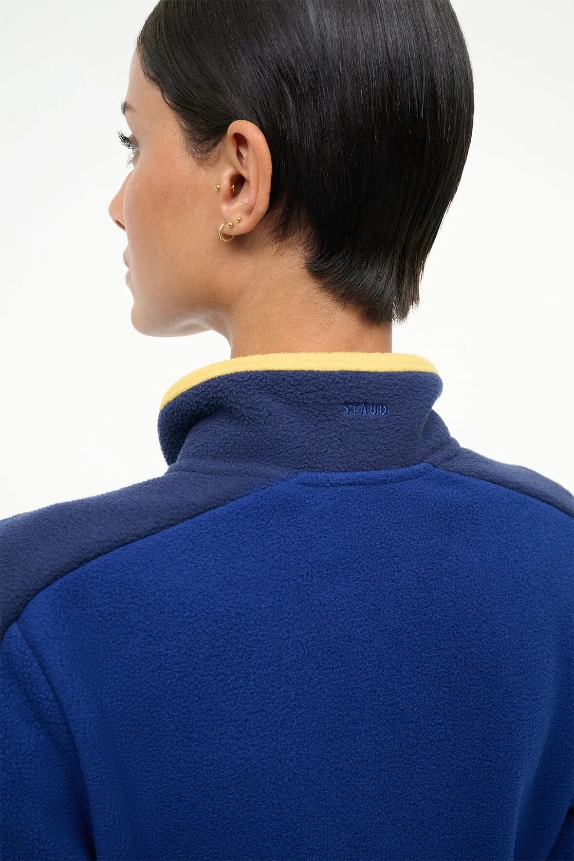 JETER JACKET | ROYAL CHARTREUSE sold by STAUD product image thumbnail 4