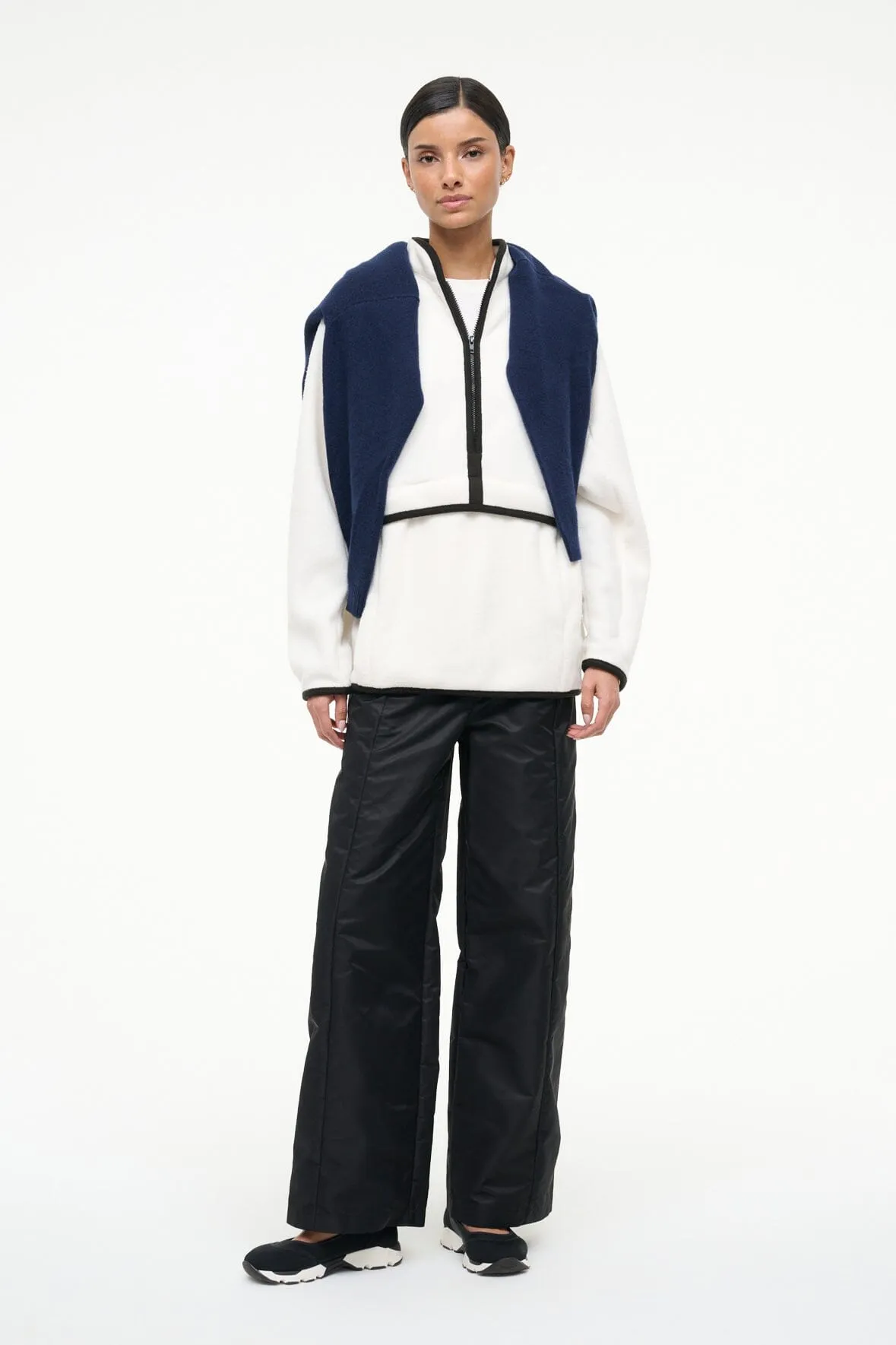 GRAF PULLOVER | IVORY BLACK sold by STAUD product image thumbnail 3