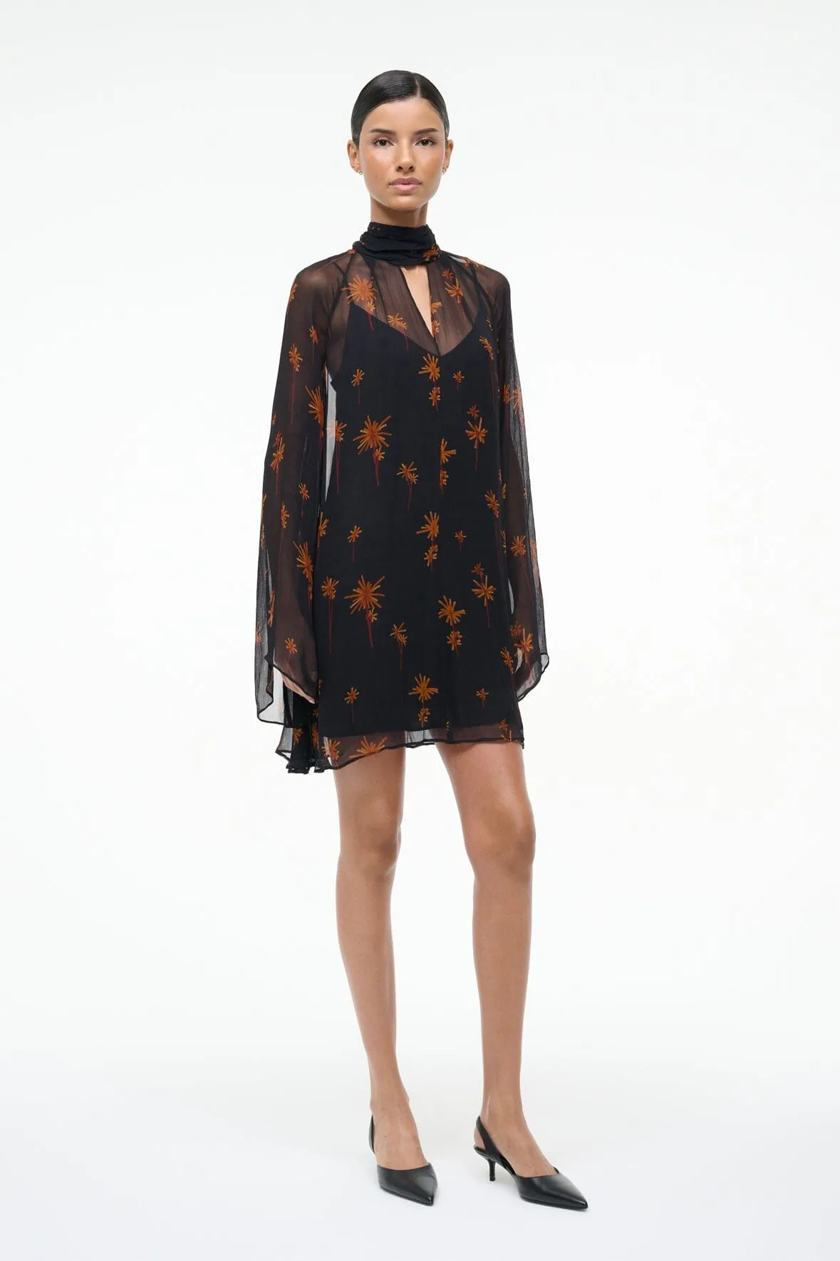 ESTHER MINI DRESS | AUTUMN NIGHT sold by STAUD product image thumbnail 3