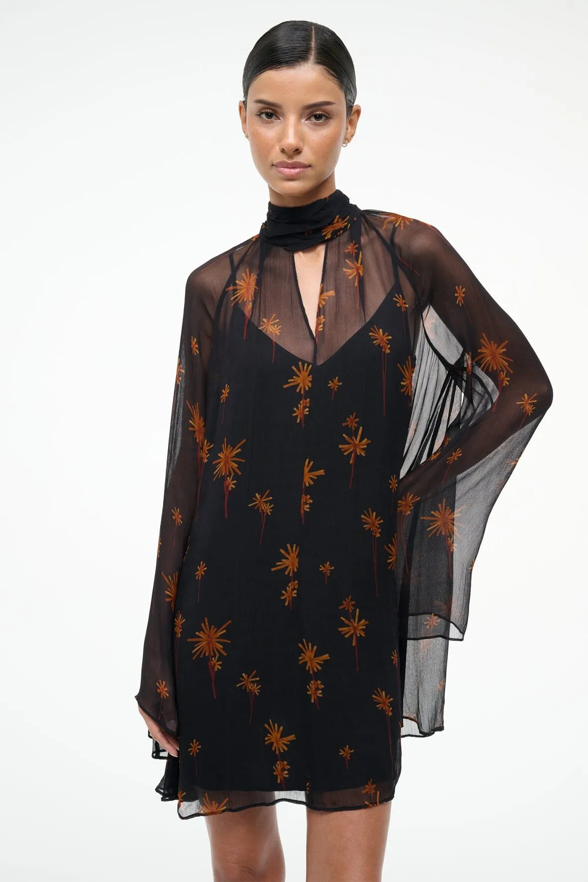 ESTHER MINI DRESS | AUTUMN NIGHT sold by STAUD product image thumbnail 2