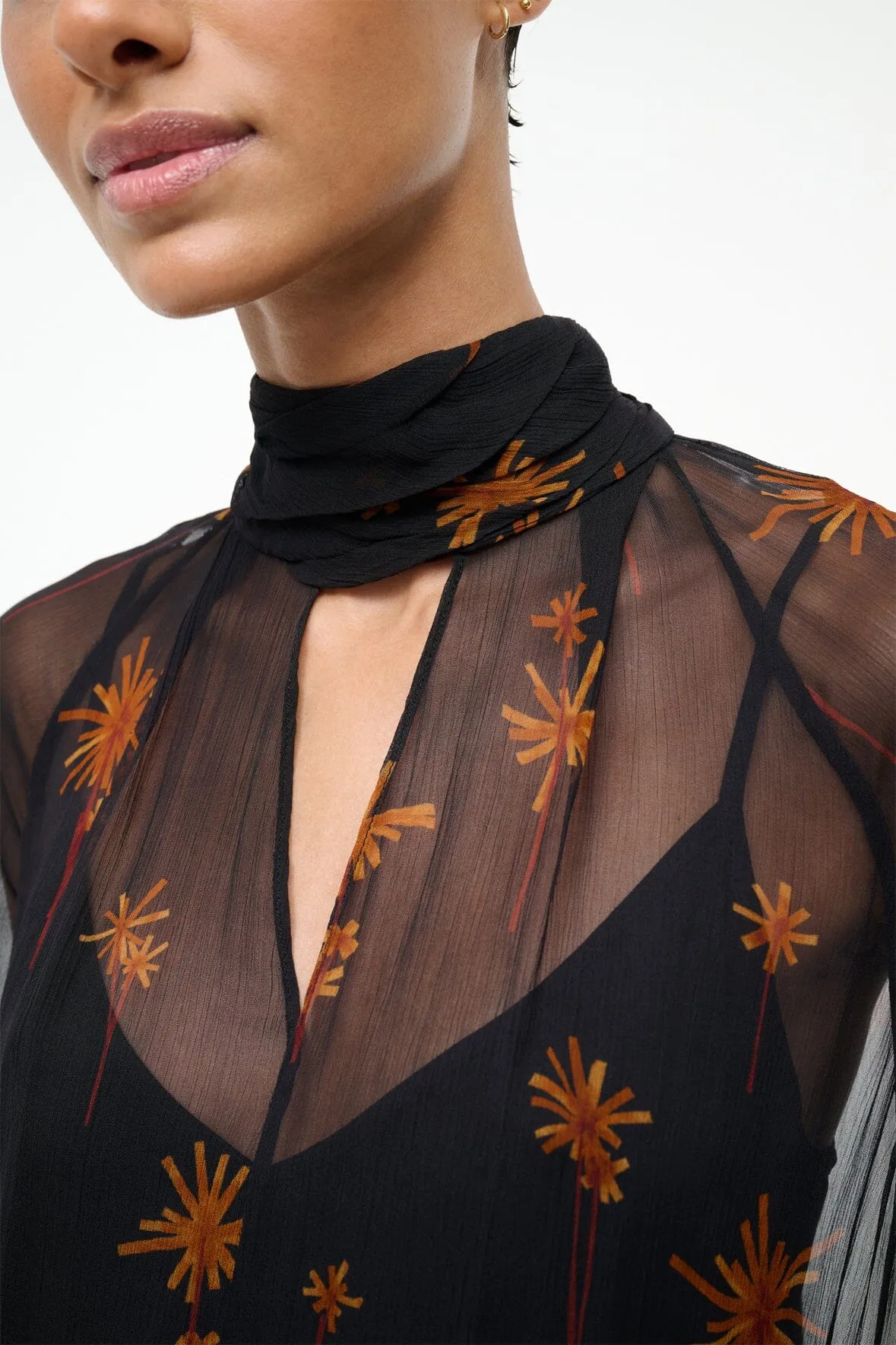 ESTHER MINI DRESS | AUTUMN NIGHT sold by STAUD product image thumbnail 5