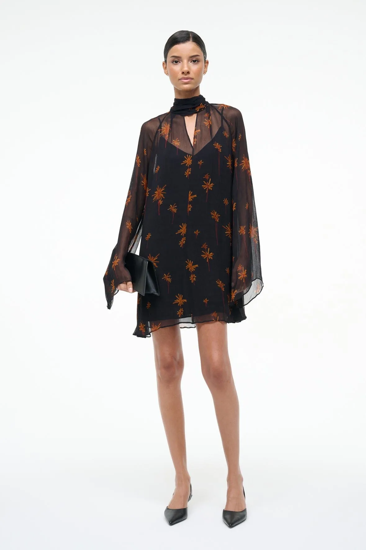 ESTHER MINI DRESS | AUTUMN NIGHT sold by STAUD