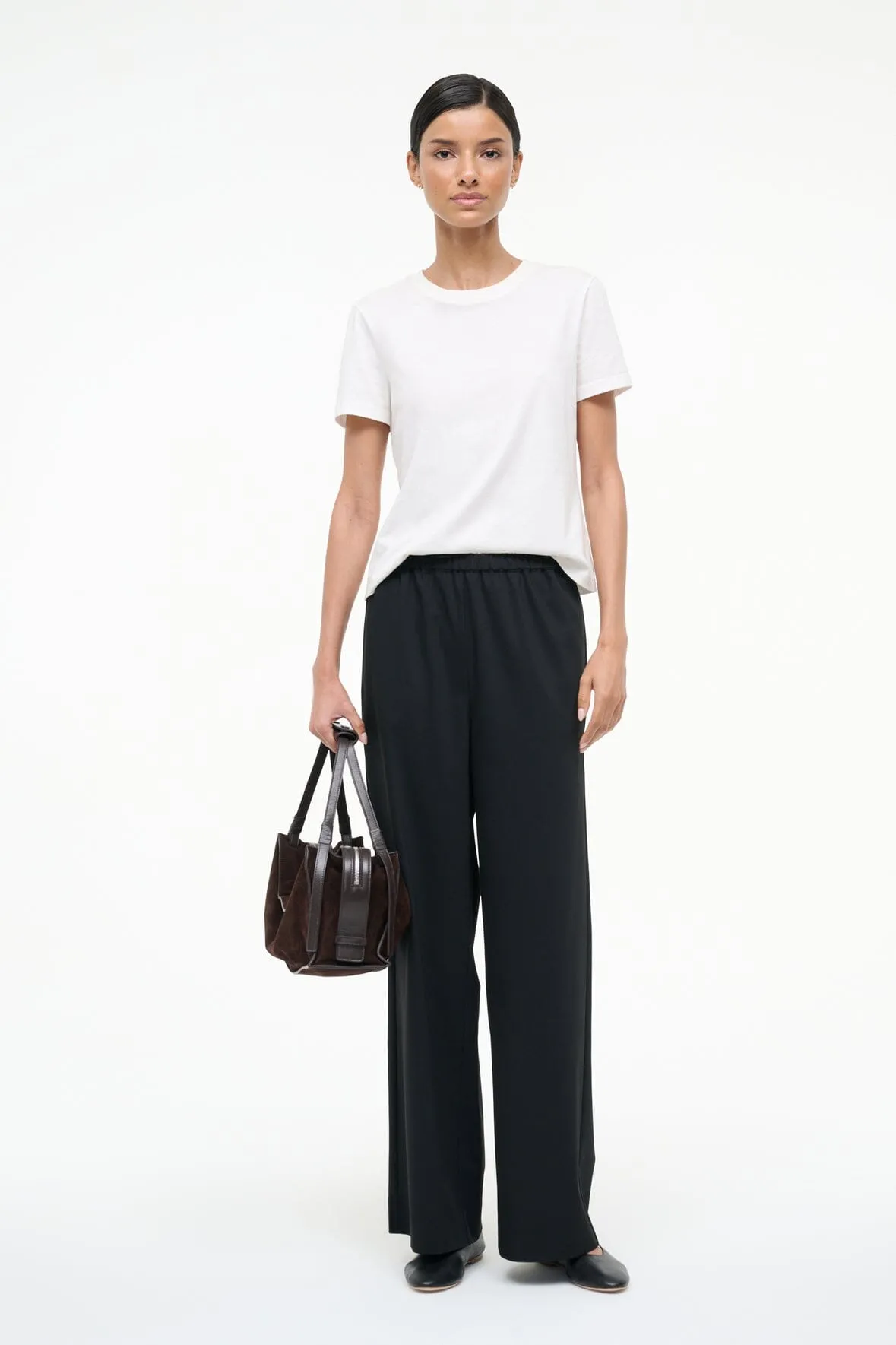 DENALI PANT | BLACK sold by STAUD