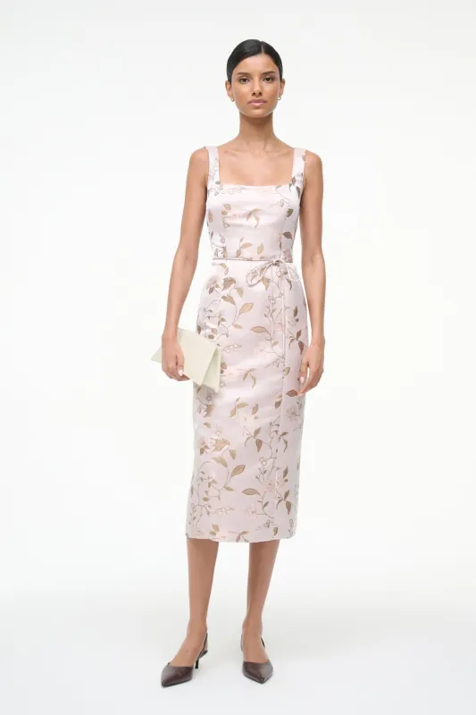 ZOE DRESS | ROSE GARDEN sold by STAUD