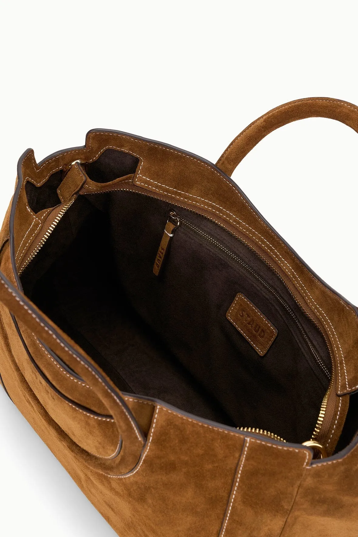 MAUDE SATCHEL | TAN sold by STAUD product image thumbnail 4