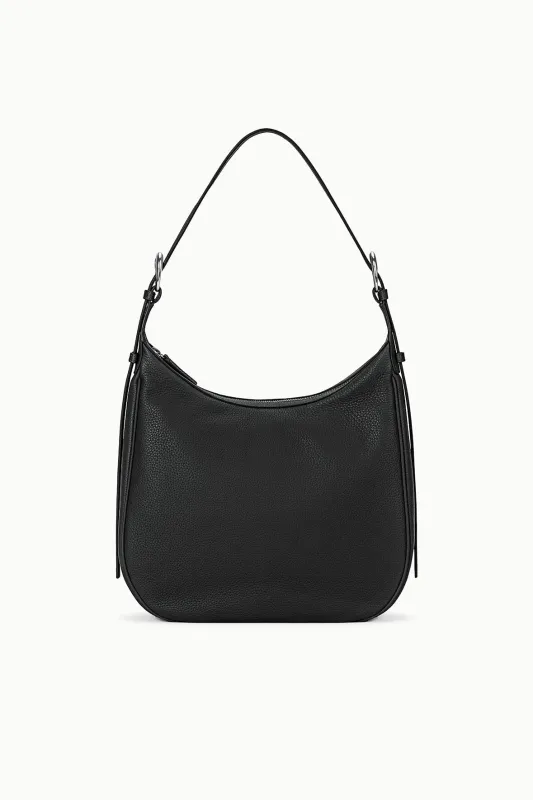 PINE HOBO | BLACK sold by STAUD