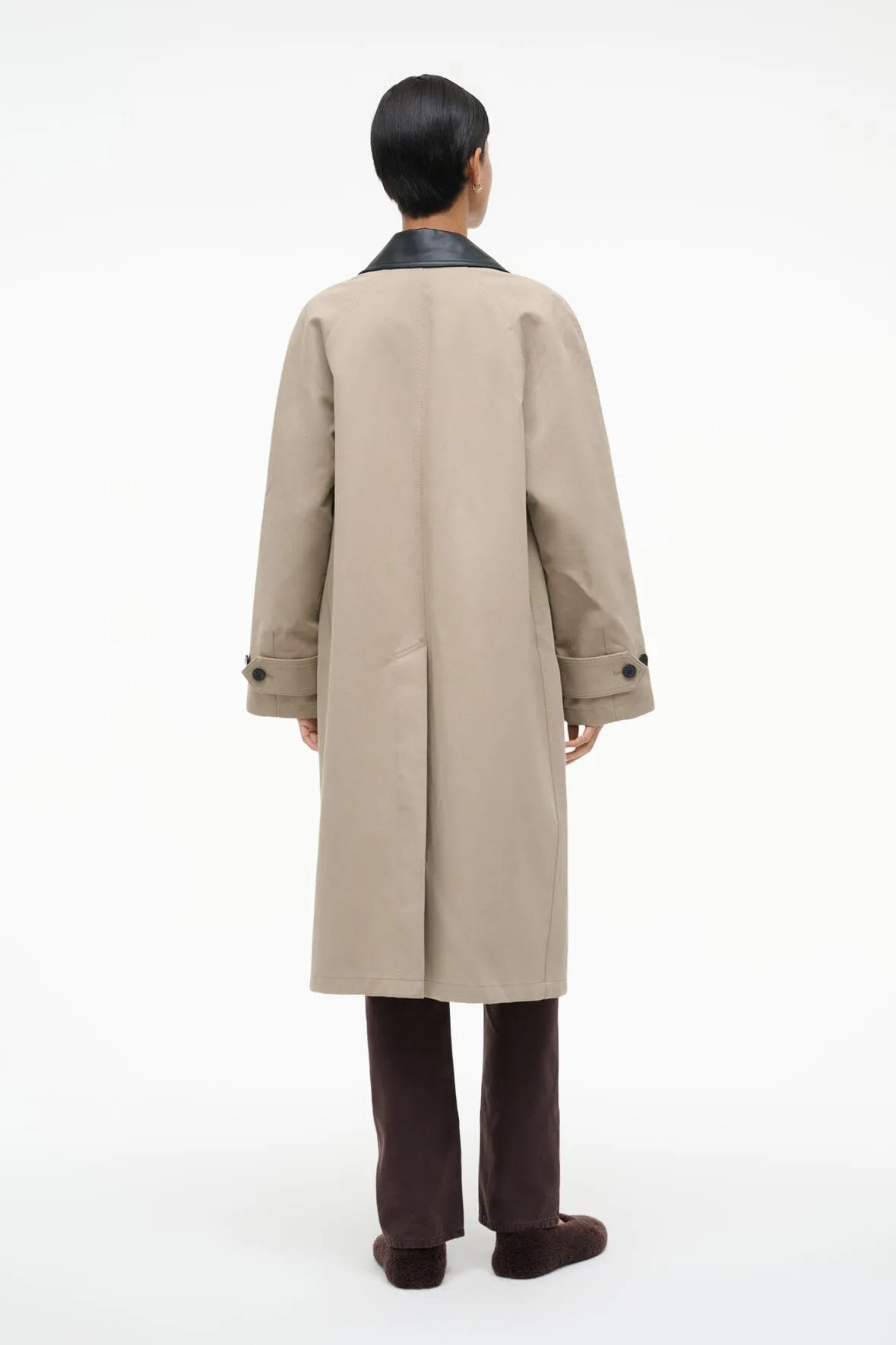 JONAH LONG COAT | RIVERSTONE sold by STAUD product image thumbnail 5