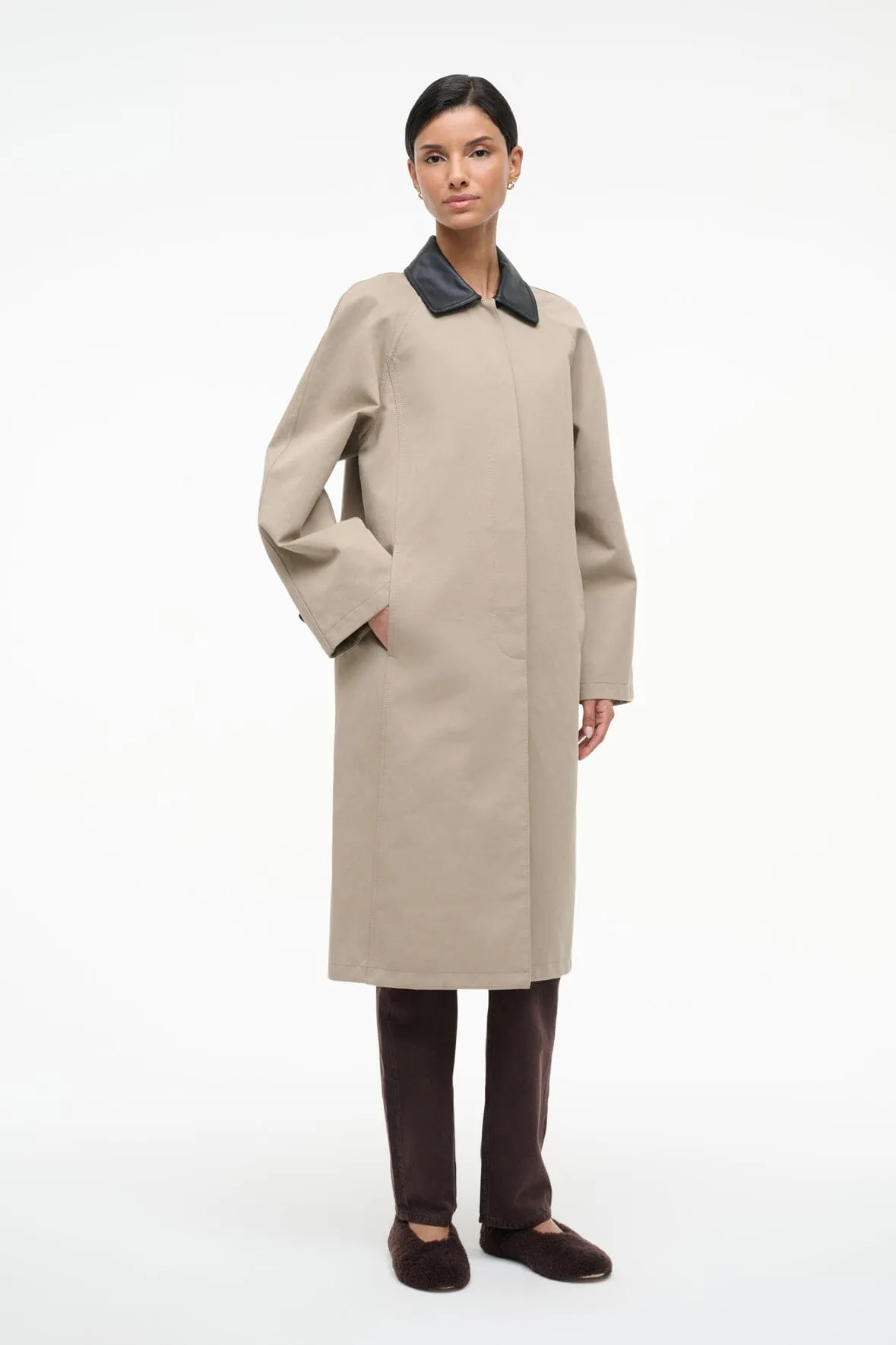 JONAH LONG COAT | RIVERSTONE sold by STAUD product image thumbnail 3