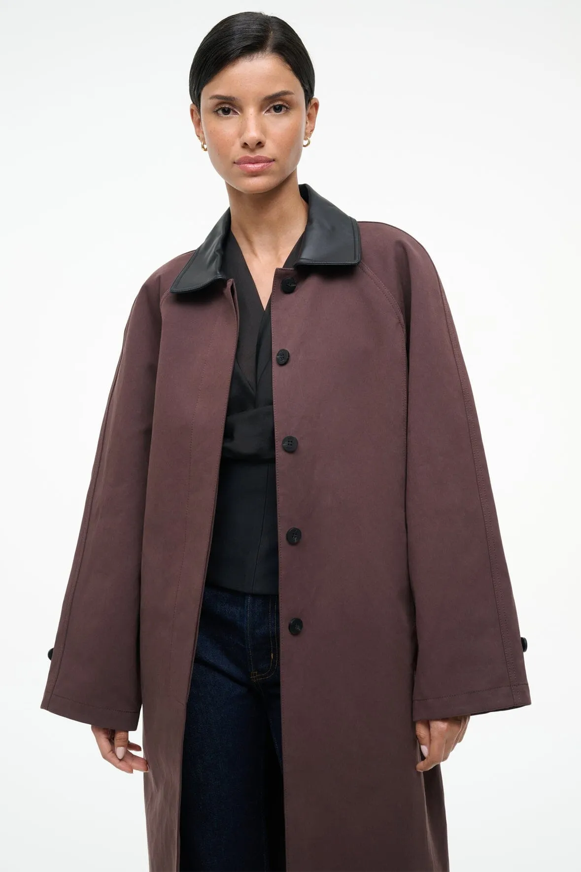 JONAH LONG COAT | EARTH sold by STAUD product image thumbnail 3