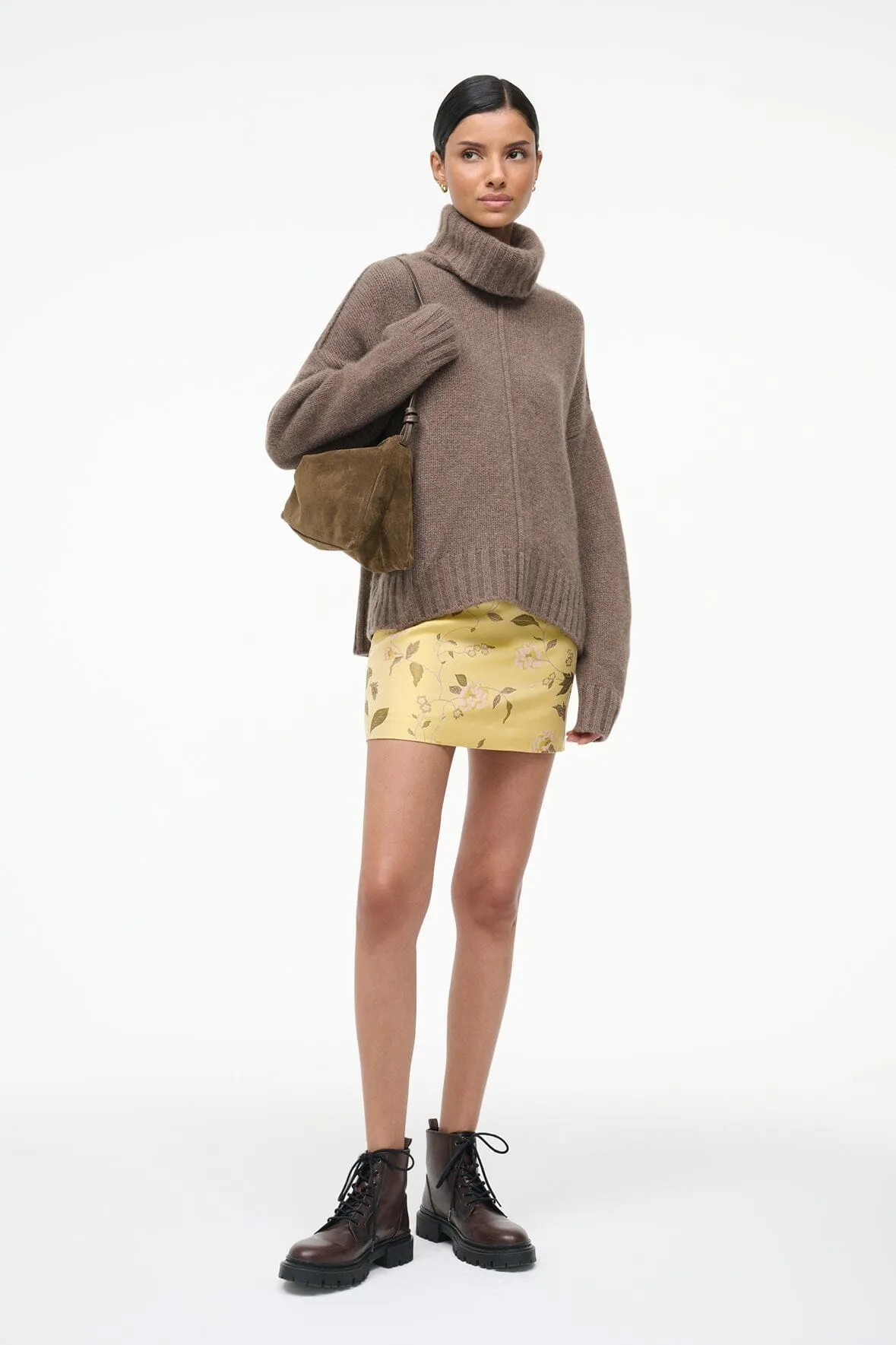 BETSY CASHMERE SWEATER | TRUFFLE sold by STAUD product image thumbnail 5