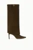 WALLY FOLDOVER HIGH HEEL BOOT | TRUFFLE sold by STAUD