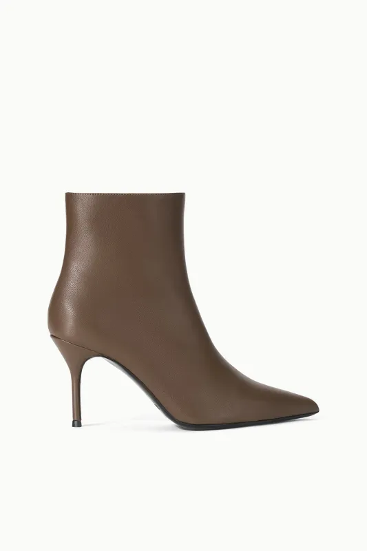 SEBASTIAN ANKLE BOOT | TRUFFLE sold by STAUD