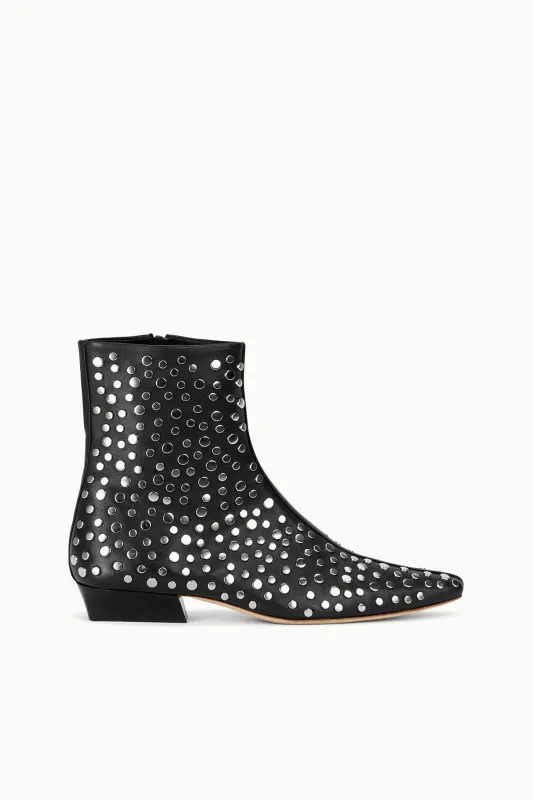 WALLY FLAT ANKLE BOOT | RIVETS sold by STAUD