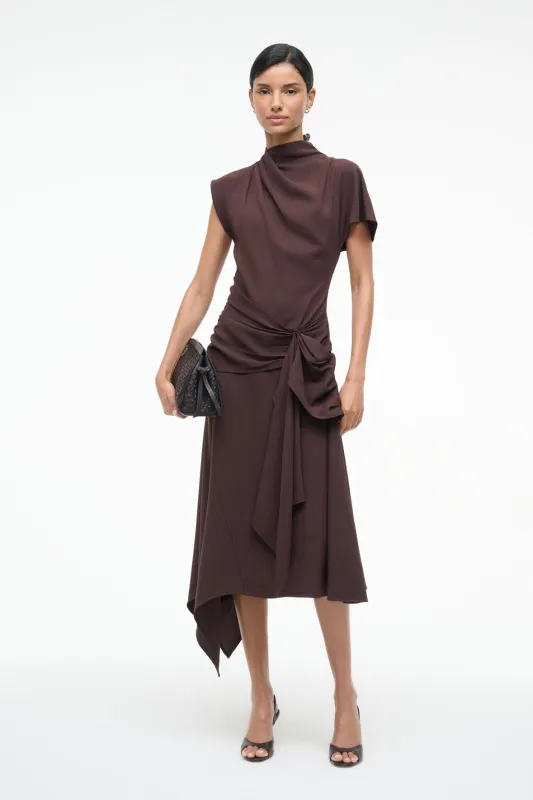 DAVINA DRESS | EARTH sold by STAUD