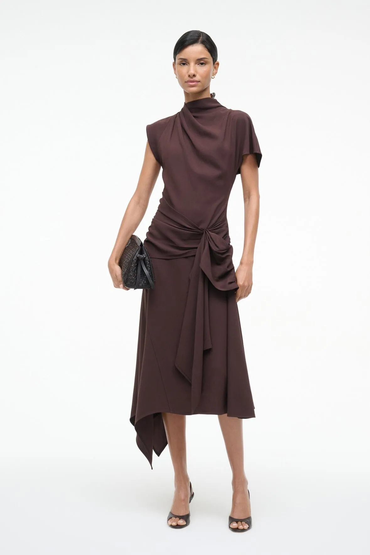 DAVINA DRESS | EARTH sold by STAUD