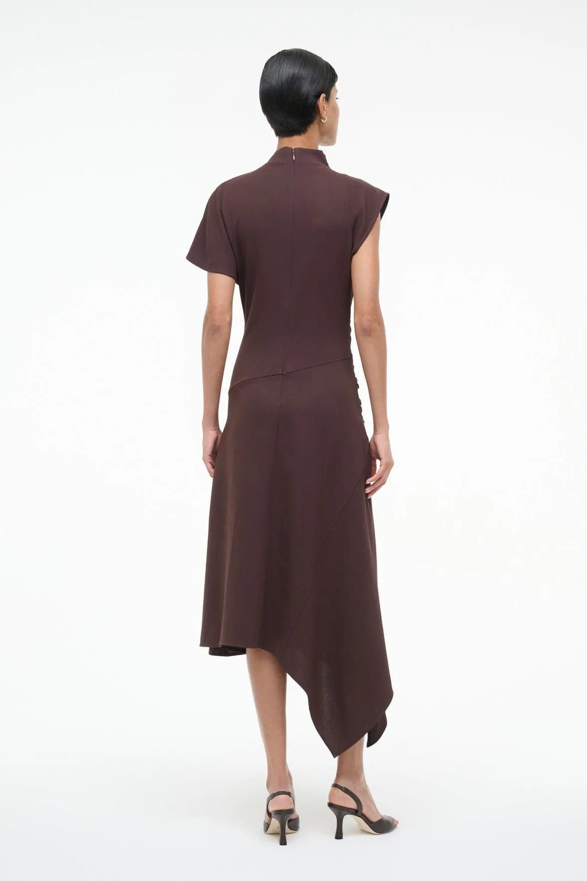 DAVINA DRESS | EARTH sold by STAUD product image thumbnail 4