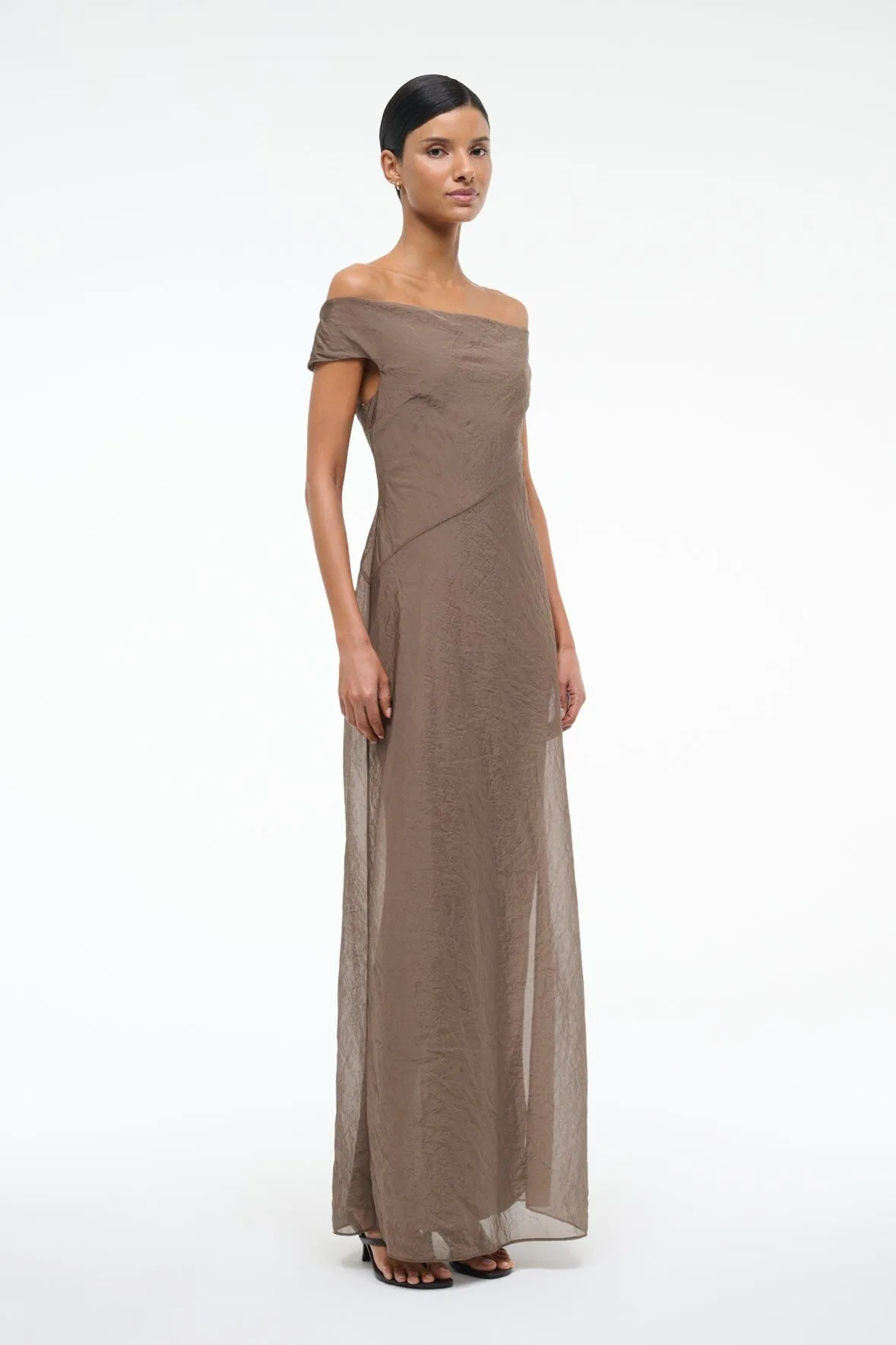 CHEYENNE DRESS | TAUPE sold by STAUD product image thumbnail 2