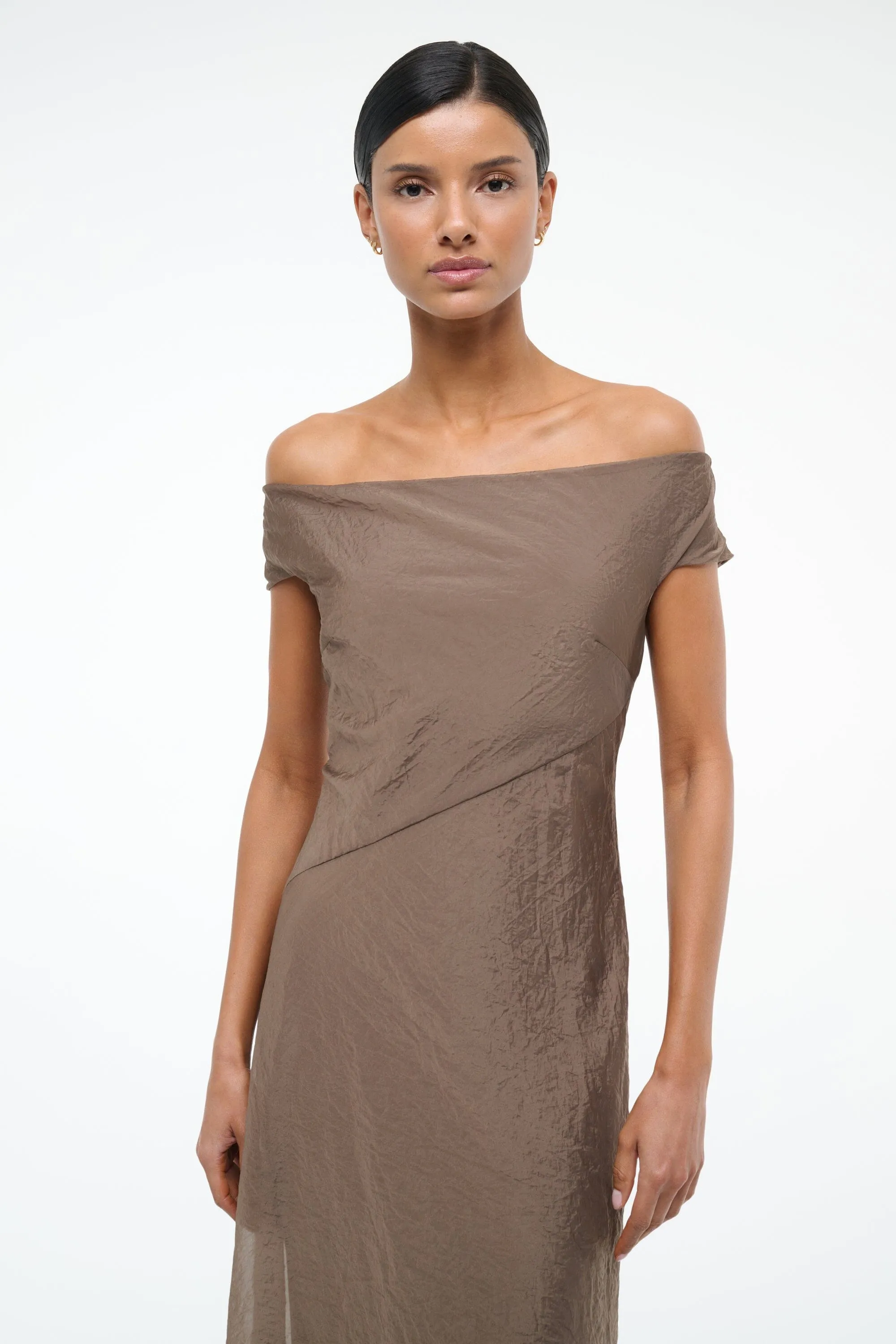 CHEYENNE DRESS | TAUPE sold by STAUD product image thumbnail 3