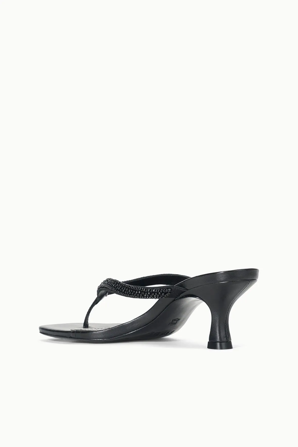 FREJA KITTEN HEEL | BLACK BEADED sold by STAUD product image thumbnail 4