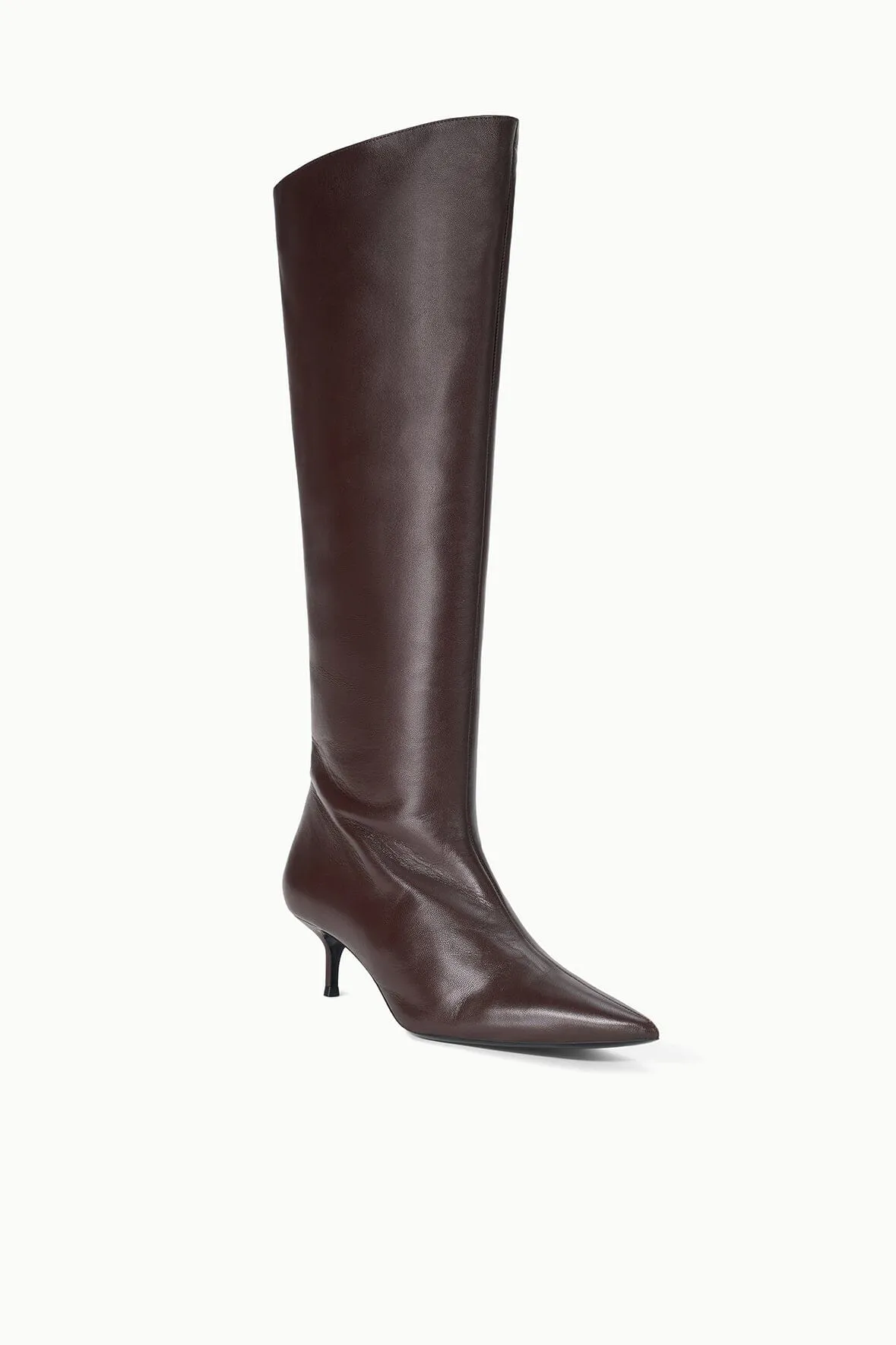 SEBASTIAN KITTEN HEEL BOOT | ESPRESSO sold by STAUD product image thumbnail 3
